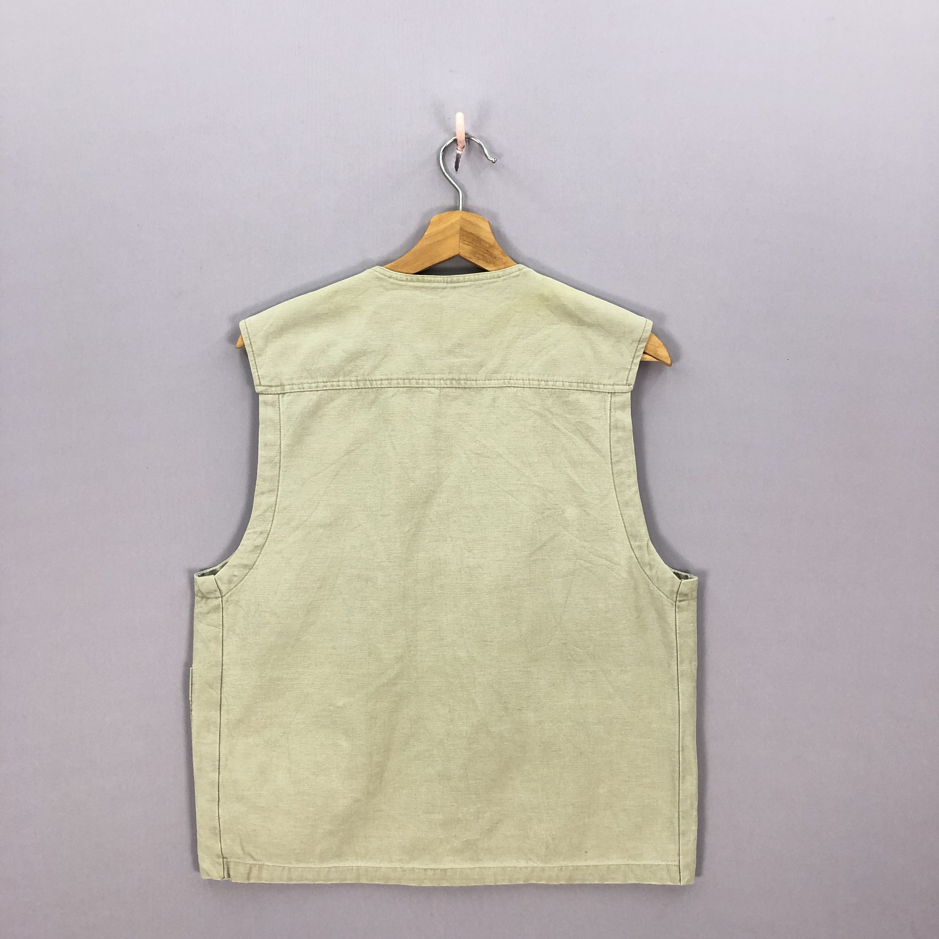 Japanese Brand × Vintage Vintage Japanese Bondage Multi Pocket Vest Jacket Size US M / EU 48-50 / 2 - 2 Thumbnail
