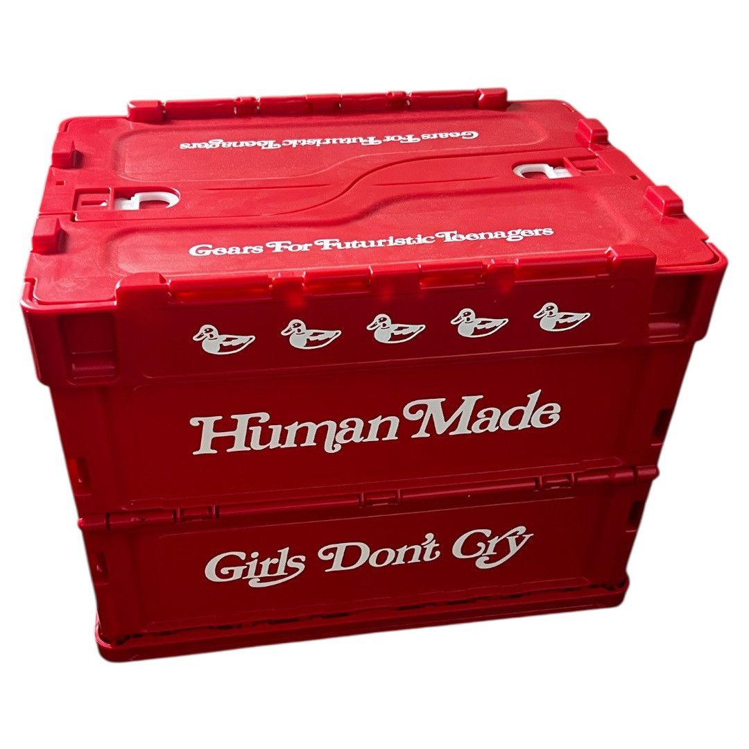 正規品 HUMAN MADE x GDC Container 50L 新品未使用 HUMAN MADE CONTAINER & TABLE TOP 発売のお知らせ – HUMAN MADE