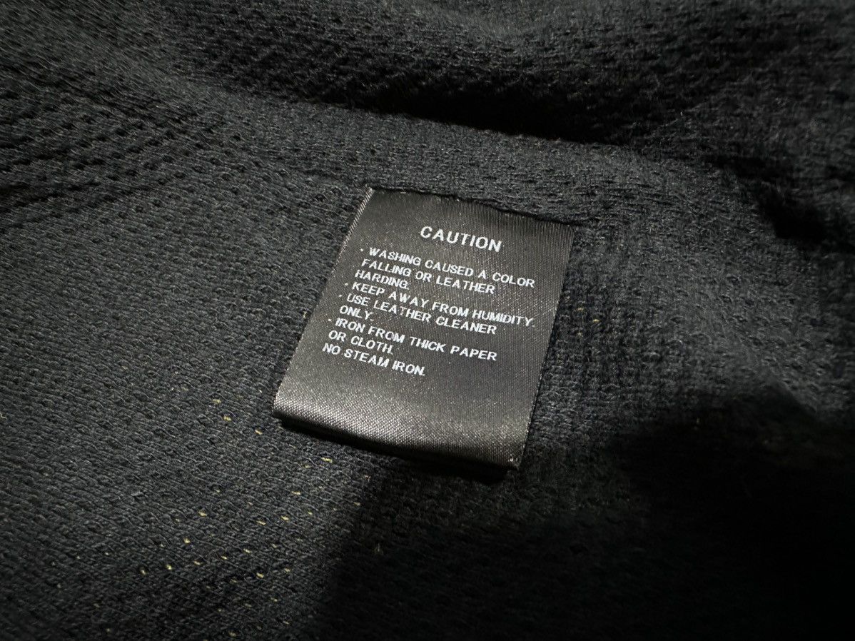Japanese Brand 🔥Aw04 Drestrip Deer Leather Track Jacket Jamaica Marijuana Size US S / EU 44-46 / 1 - 12 Thumbnail