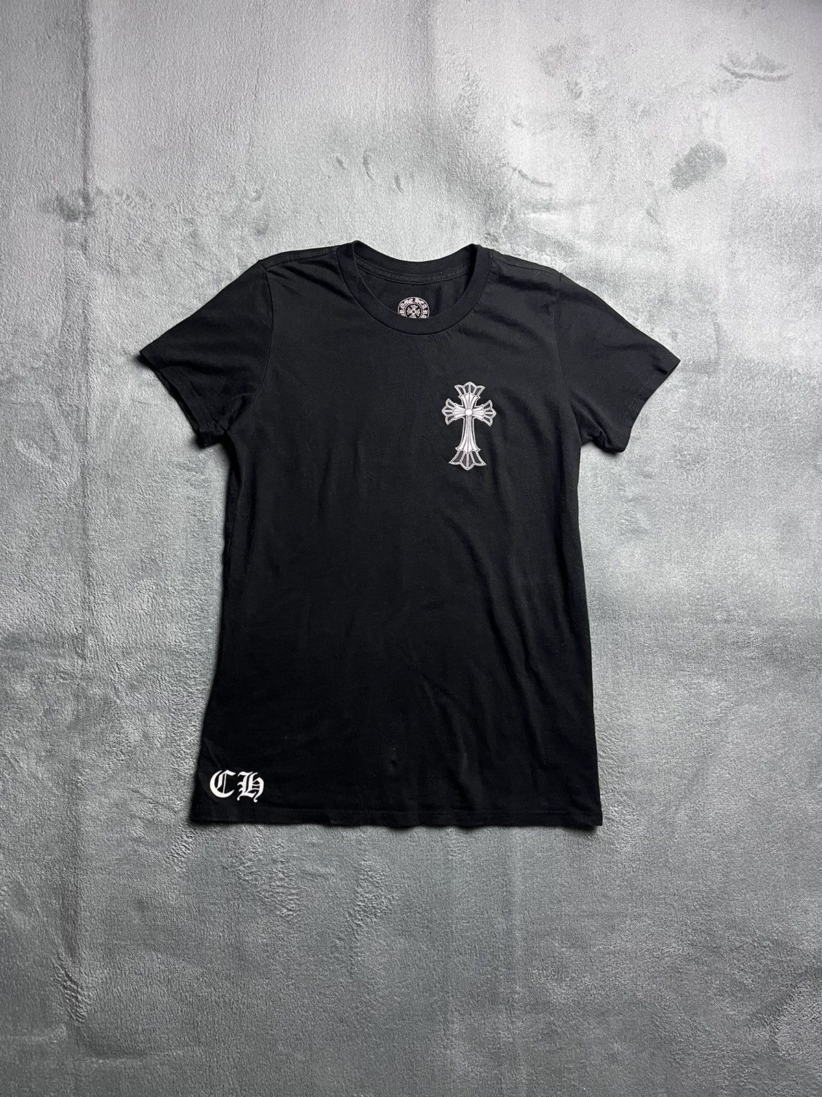 Chrome Heartsダガージップcroptop tee ブラックビンテージ Chrome Hearts | Tops | Chrome Hearts Crop Top | Poshmark