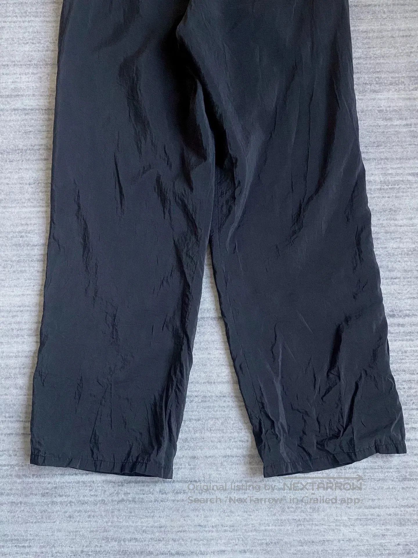 Lemaire Dry Silk Belted Wide Leg Pants.