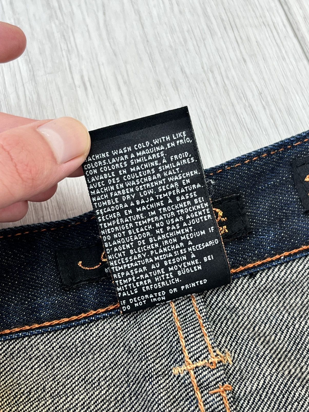 Christian Audigier 2009 Ed Hardy By Christian Audigier Jeans Selvedge Denim Y2K Size US 38 / EU 54 - 11 Thumbnail