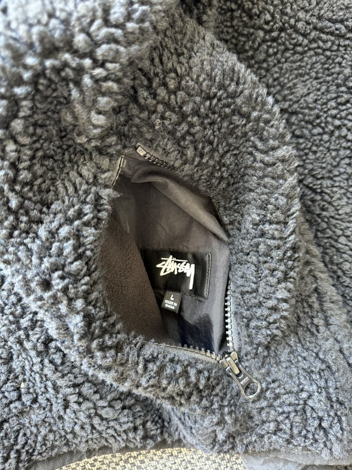 Stussy Stüssy Sherpa Jacket Size L Size US L / EU 52-54 / 3 - 7 Thumbnail