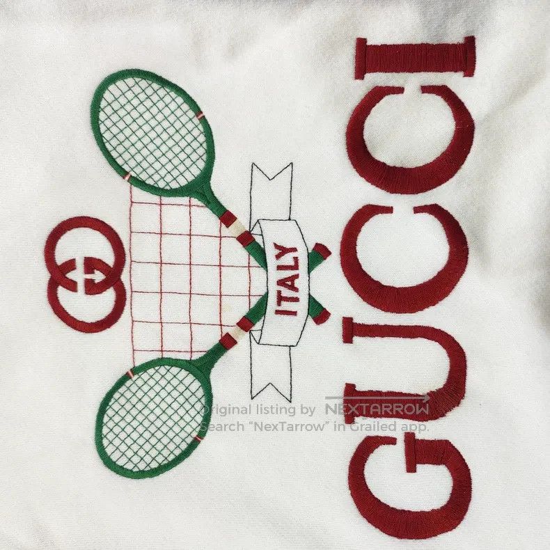 Gucci Gucci Tennis racket sweatshirt Size US S / EU 44-46 / 1 - 3 Thumbnail