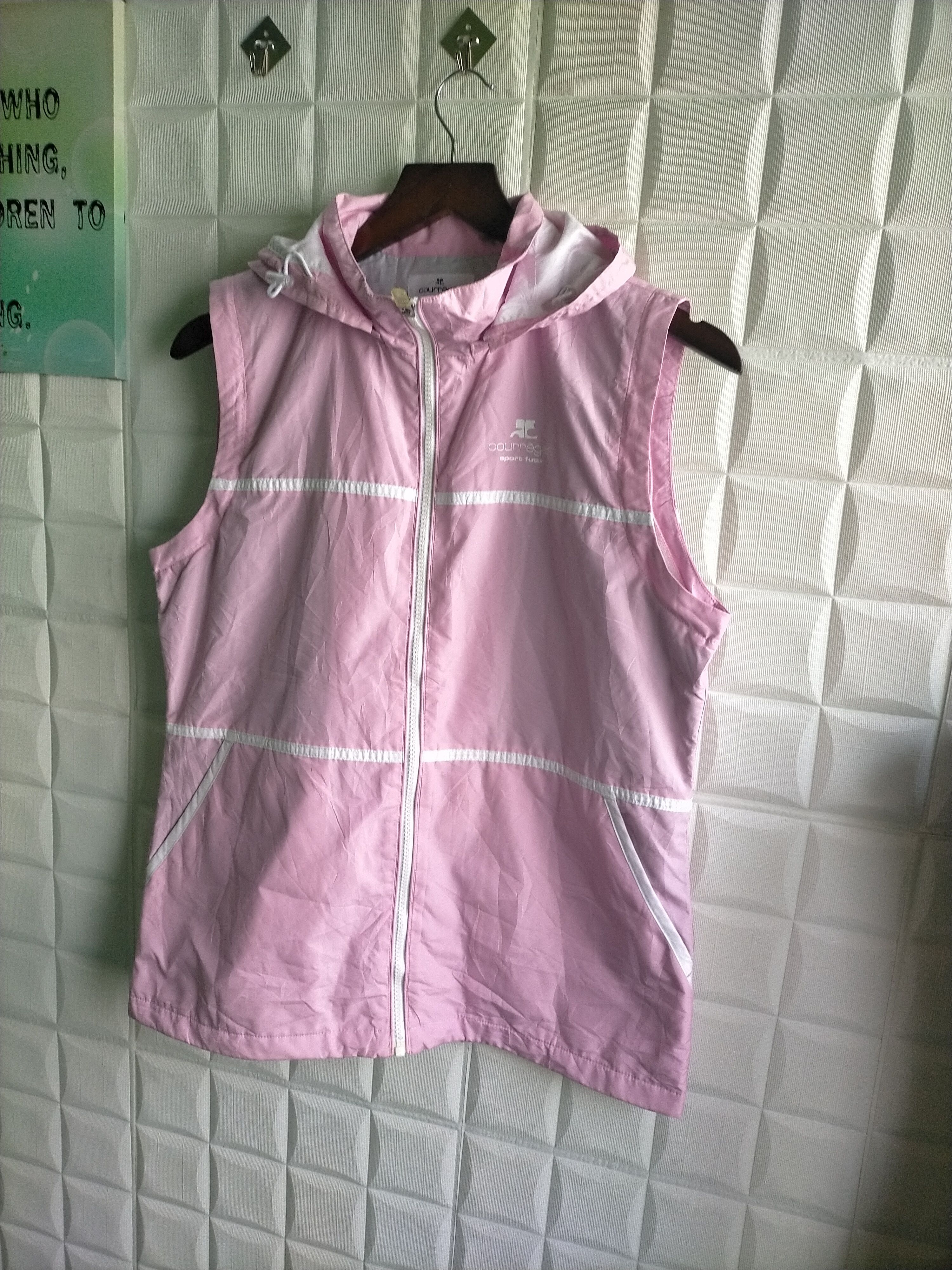 Courreges Courreges Sport Futur Vest Hooded Jacket Size US M / EU 48-50 / 2 - 3 Thumbnail