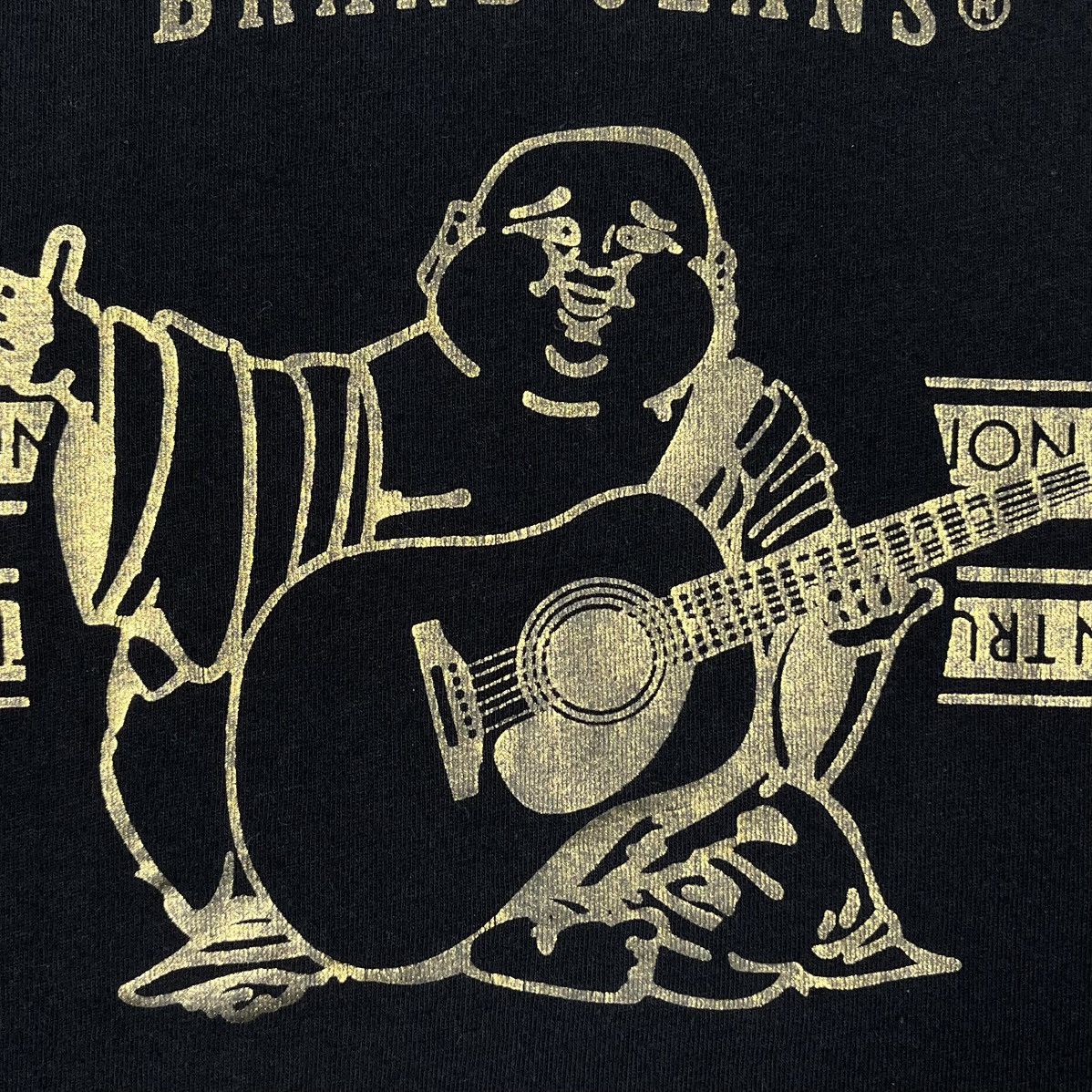 True Religion Vintage True Religion y2k big logo gold buddha tee 90’s Size US L / EU 52-54 / 3 - 4 Thumbnail