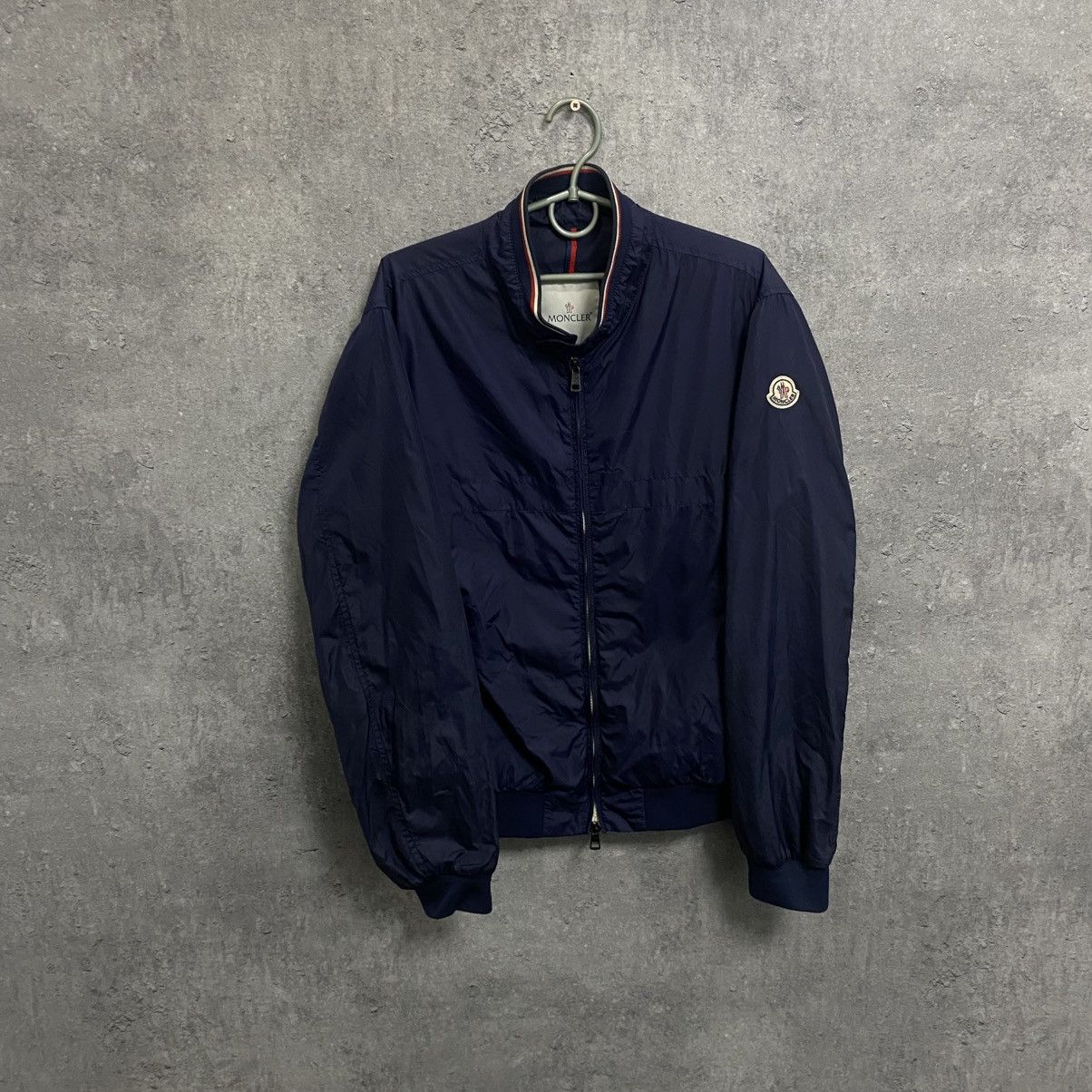 Moncler Vintage Moncler Nylon Jacket Rare Size US L / EU 52-54 / 3 - 1 Thumbnail