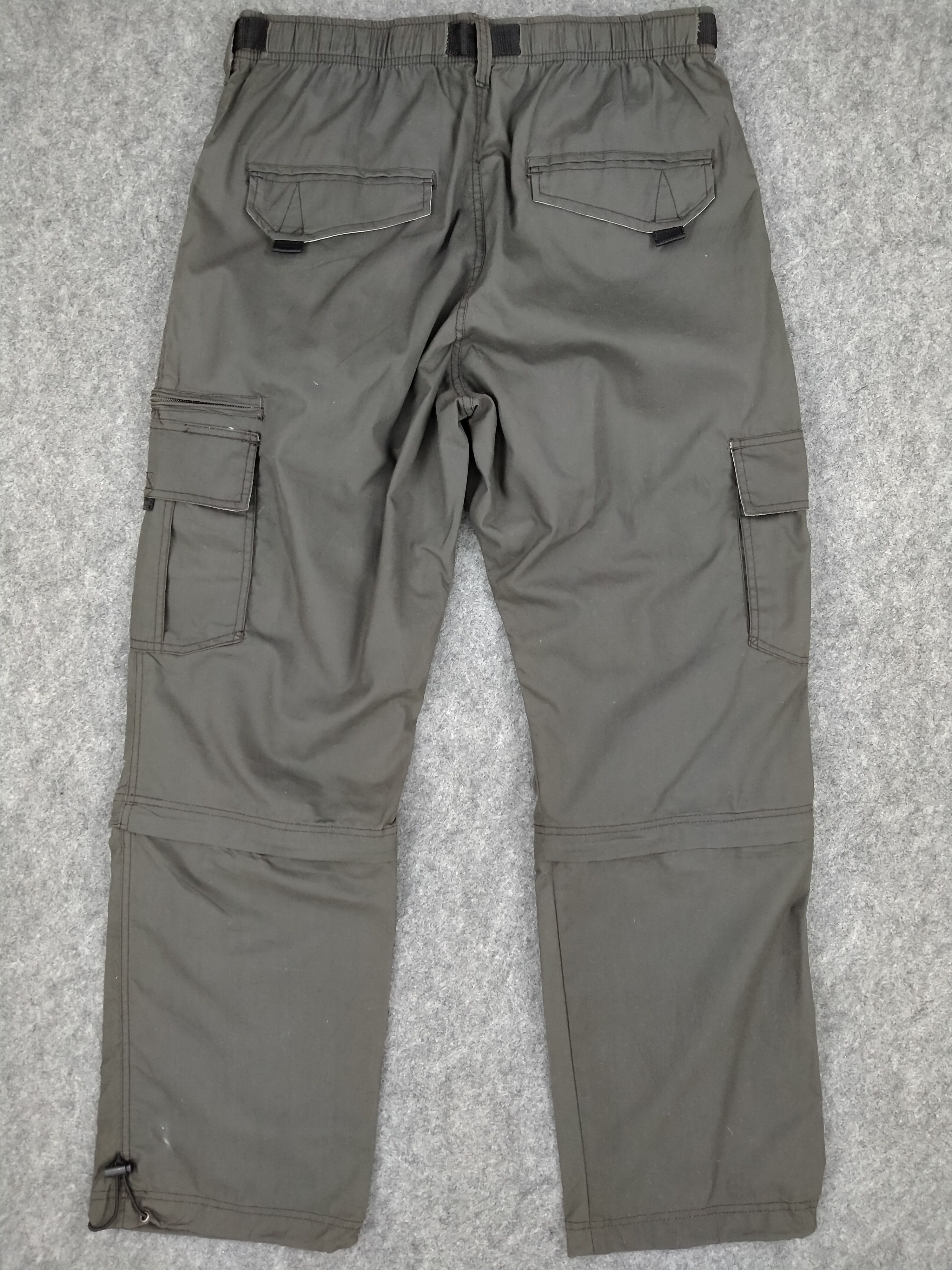 Japanese Brand Japanese Brand Elastic Cargo Multi Pocket Pants -CP108 Size US 32 / EU 48 - 2 Thumbnail