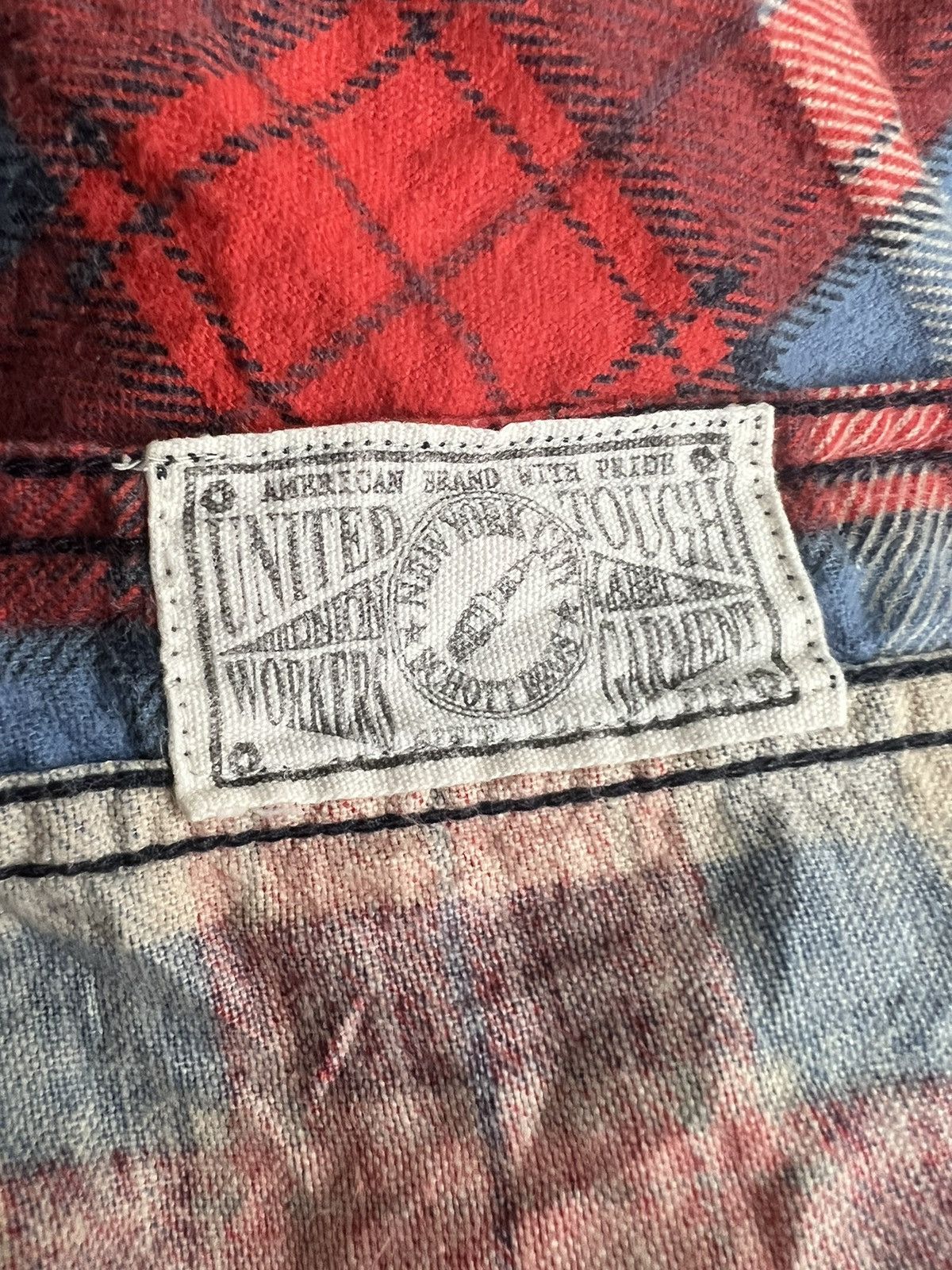 Schott OG Schott Bros NY "Leather Clothing" Durable Worker Flannel Size US L / EU 52-54 / 3 - 12 Thumbnail