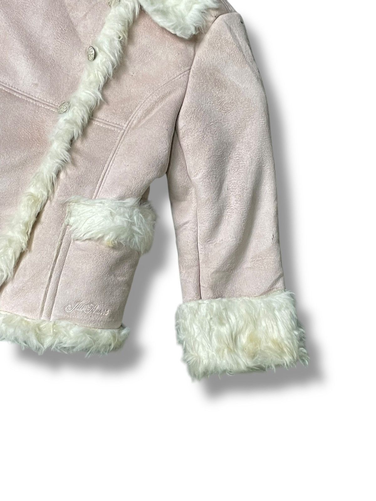Japanese Brand × Jil Stuart × Vintage JILL STUART Faux Fur Coat (77) Size XXS / US 00 / IT 34 - 3 Thumbnail