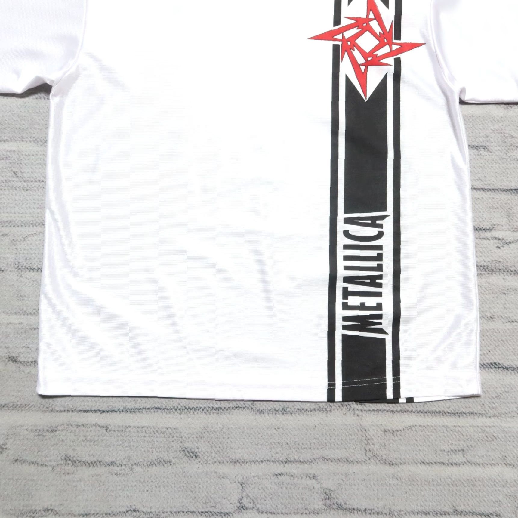 Vintage Vintage Metallica Jersey Shirt L White Deadstock 1999 Tour Mens Size US L / EU 52-54 / 3 - 5 Thumbnail