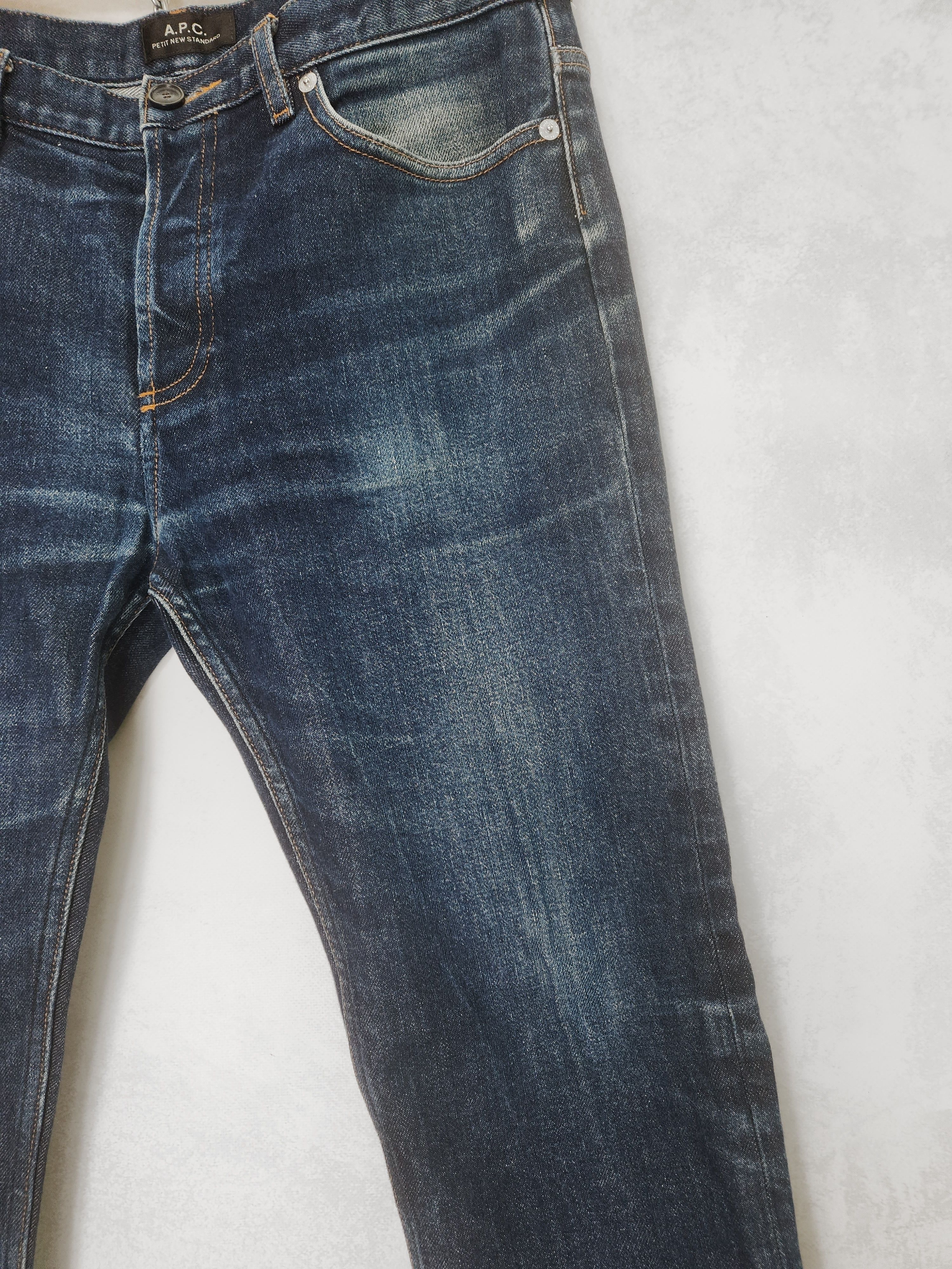 A.P.C. APC denim straight blue jeans size 32 Size US 32 / EU 48 - 5 Thumbnail