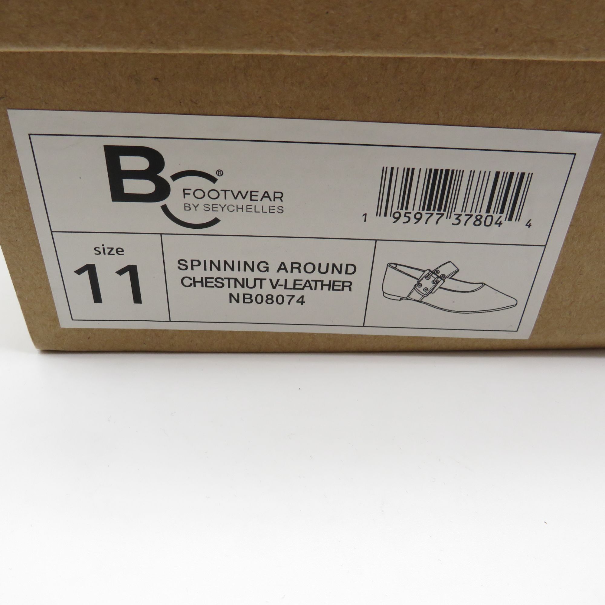 Seychelles BC By Seychelles Spinning Around Chestnut Flats Buckle Strap Size US 11 / IT 41 - 2 Thumbnail