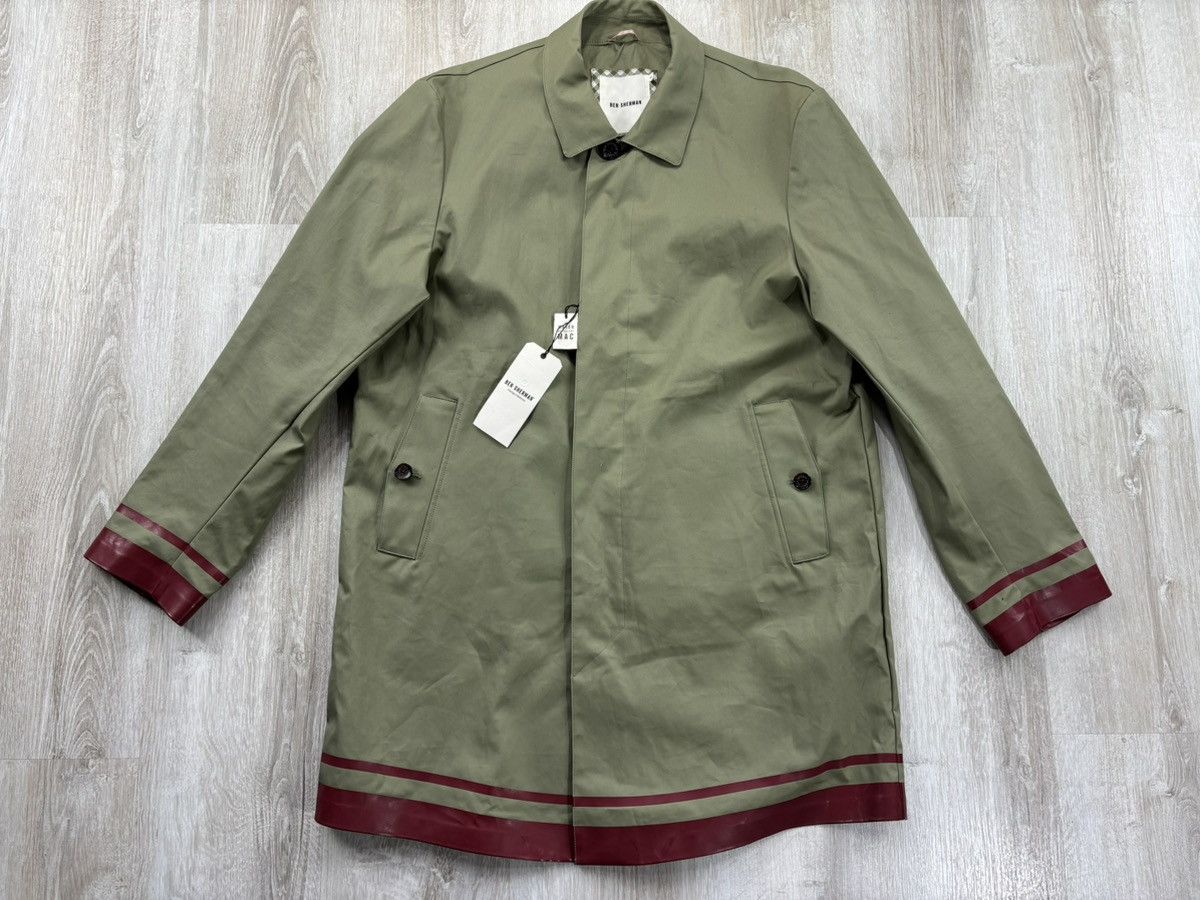Ben Sherman × Designer Mens waterproof coat Ben Sherman Size XXL Color Green Size US XXL / EU 58 / 5 - 2 Thumbnail