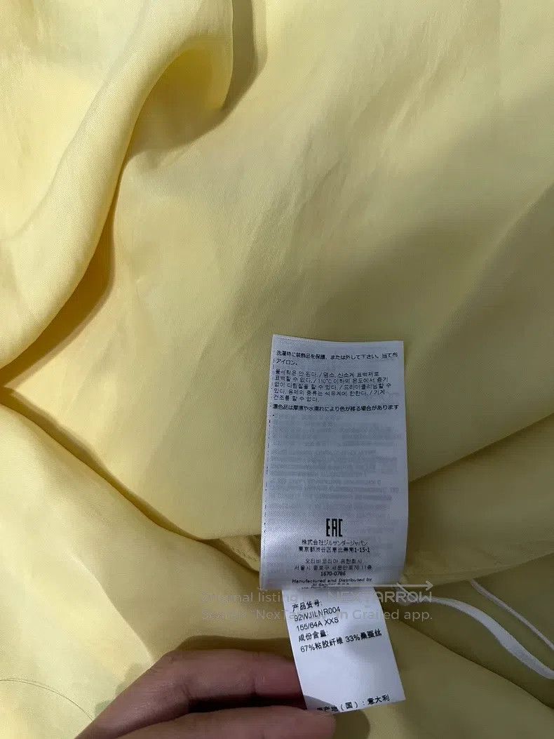 Jil Sander Jil Sander size 32 Yellow Skirt Size 31" - 8 Thumbnail
