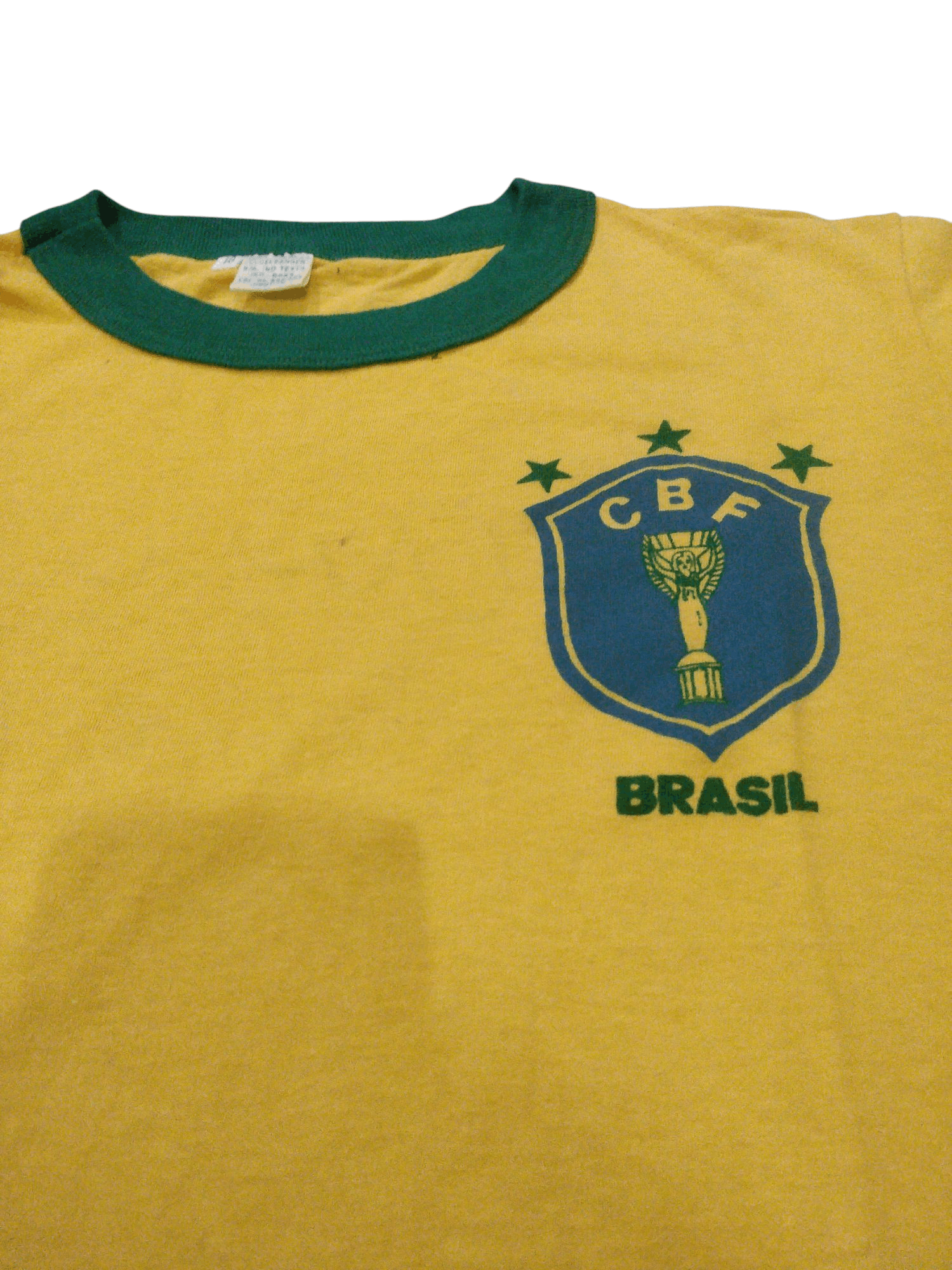 Vintage Vintage Brazil Jersey 1980s Size US M / EU 48-50 / 2 - 2 Thumbnail