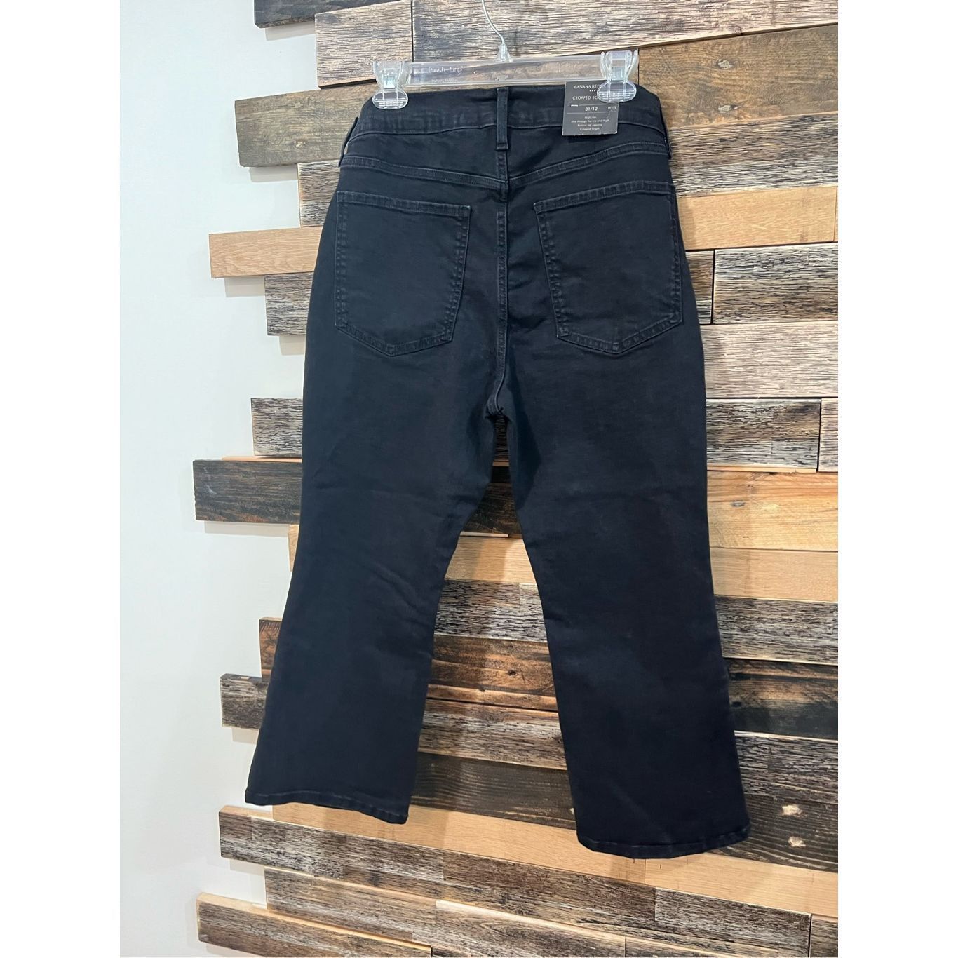 Banana Republic Banana Republic NWT cropped bootcut high waisted jeans petit Size 31" - 2 Thumbnail