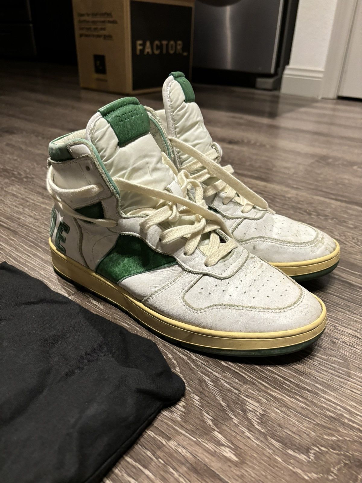 Rhude Rhude Rhecess-Hi sneaker Size US 8 / EU 41 - 1 Thumbnail