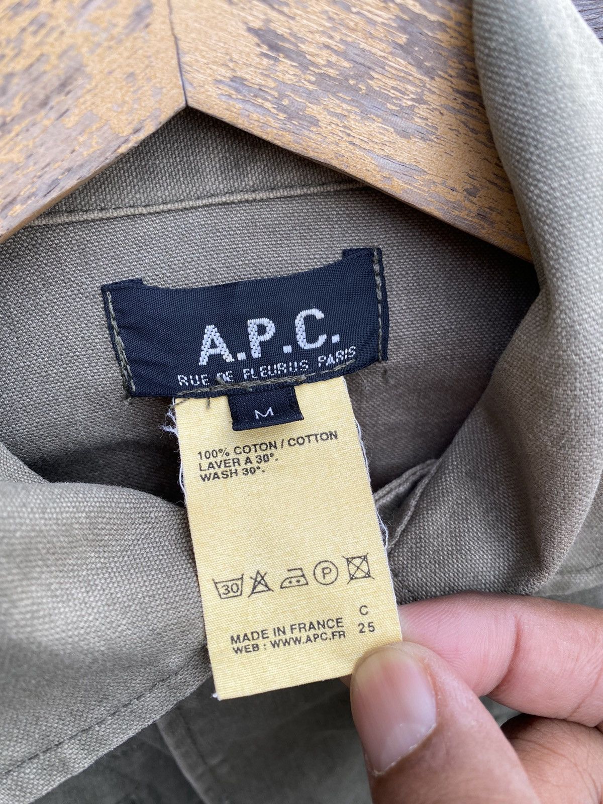 A.P.C. Vintage A.P.C Military Jacket - army green Size M / US 6-8 / IT 42-44 - 9 Thumbnail