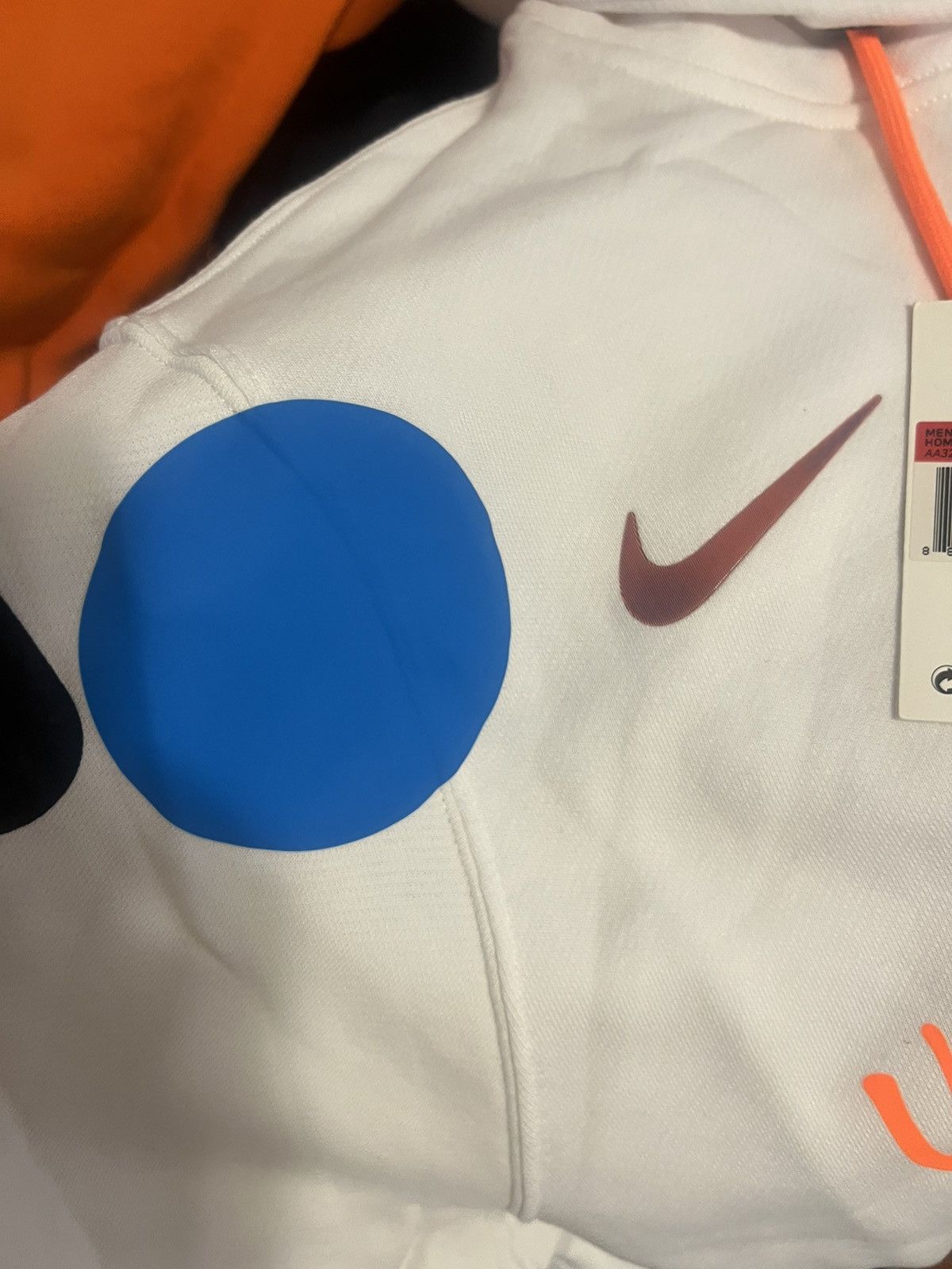 Nike × Off-White Nike Off-White Virgil white hoodie large Size US L / EU 52-54 / 3 - 11 Thumbnail