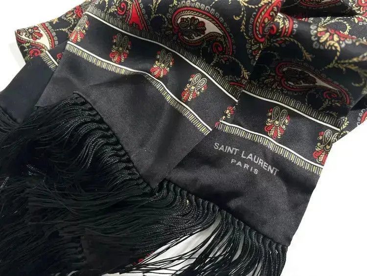 Saint Laurent Paris Saint Laurent Paris 16AW Runway Scarf Size ONE SIZE - 3 Thumbnail