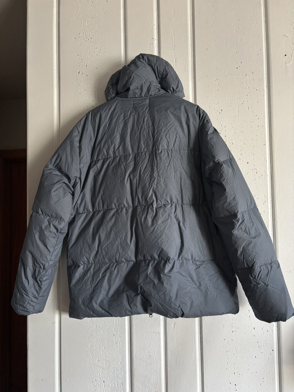 Designer Stone Island Garment Dyed Crinkle Reps NY Down Puffer Jacket Size US XXL / EU 58 / 5 - 7 Thumbnail