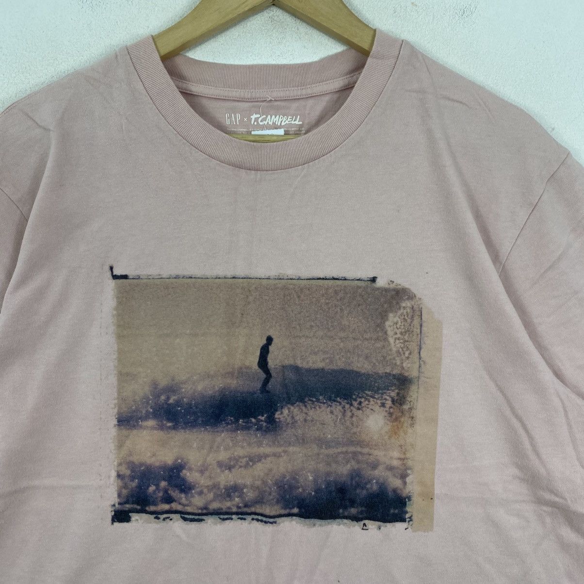 Gap Gap x Thomas Campbell Surf Tee M Pink Organic Cotton Art Size US M / EU 48-50 / 2 - 4 Thumbnail
