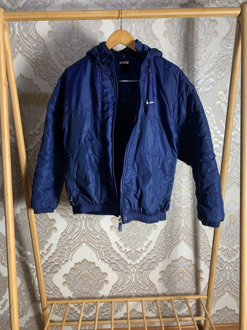 Nike × Vintage VERY RARE NIKE DOWN LIGHT JACKET BIG LOGO SWOOSH Y2K 90s SK8 Size US S / EU 44-46 / 1 - 4 Thumbnail