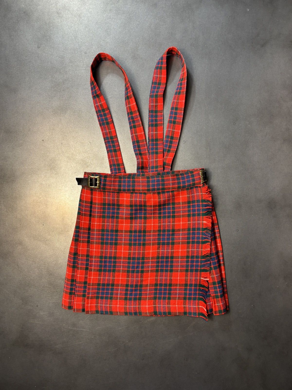 Eaton × Vintage True Vintage Pleated Mini Skirt School Uniform 1950s 1960s Size 22" - 18 Thumbnail