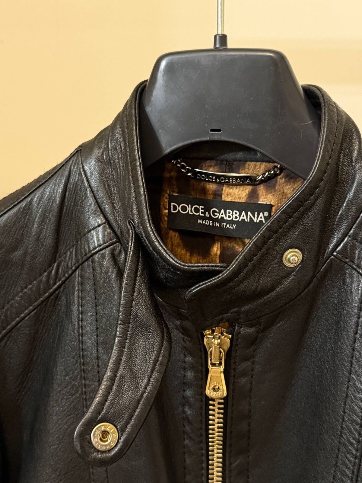 Dolce & Gabbana Dolce Gabbana leopard lether jacket Size XS / US 0-2 / IT 36-38 - 3 Thumbnail