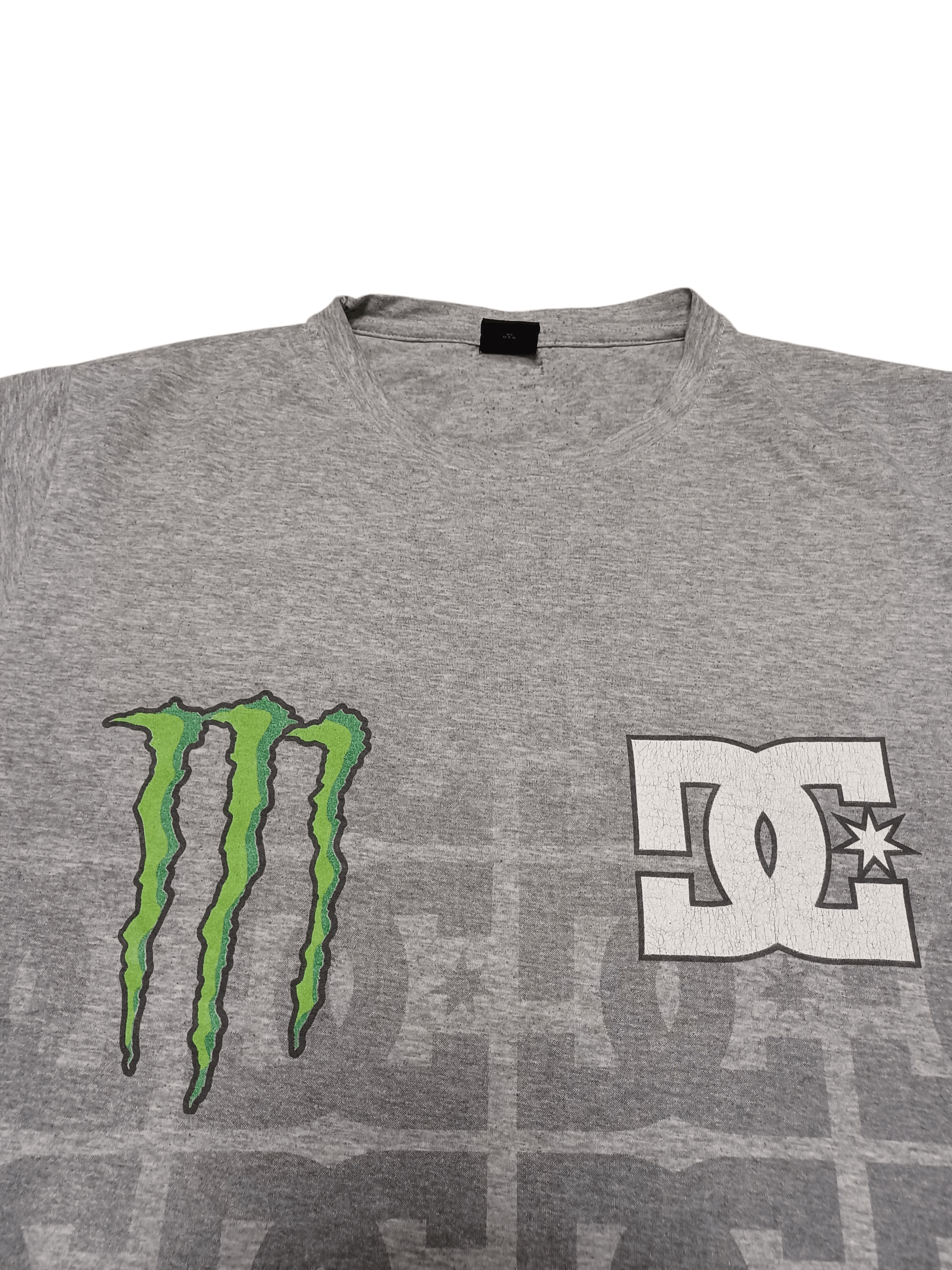 DC DC SHOES X MONSTER ENERGY RACING SK8 STREETWEAR TEE Size US L / EU 52-54 / 3 - 2 Thumbnail