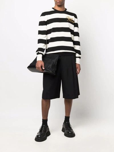 Alexander McQueen o1y1024 Sweater in Black & White Size US S / EU 44-46 / 1 - 2 Thumbnail