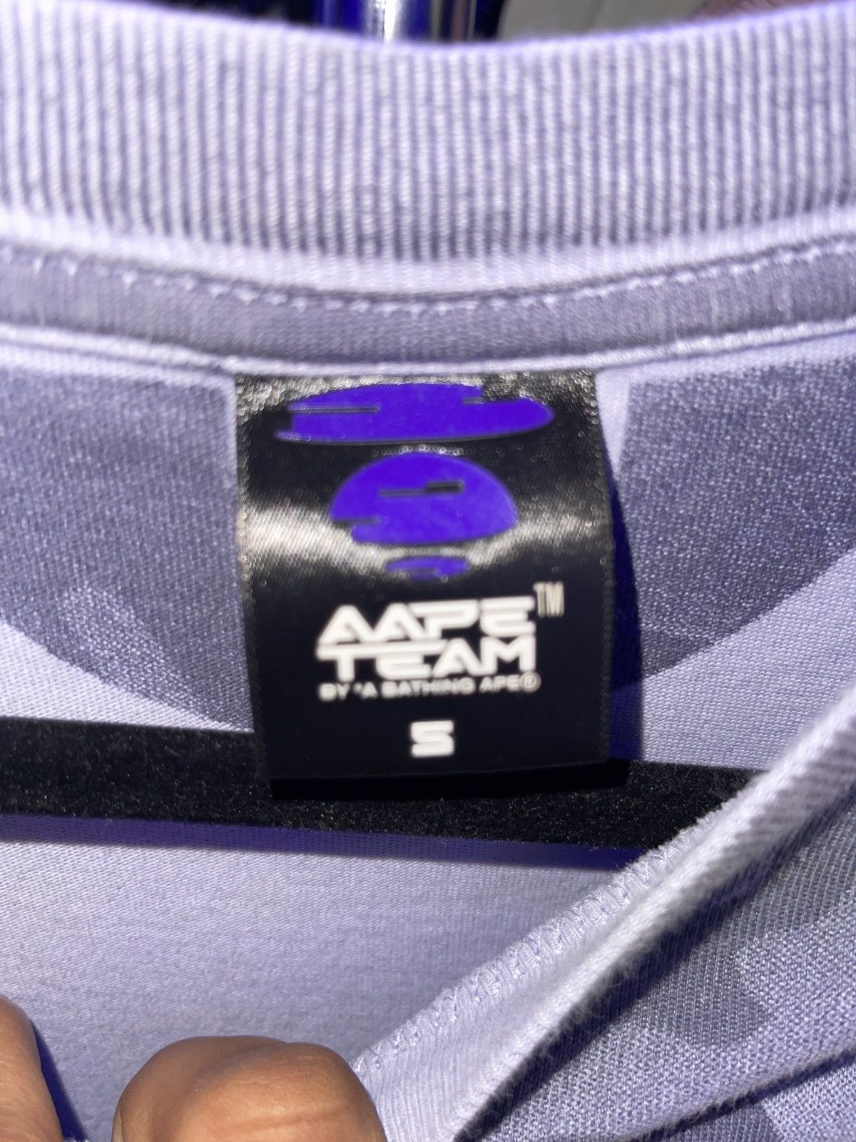 Aape (BAPE) AAPE Team Purple Tee - S Size US S / EU 44-46 / 1 - 3 Thumbnail