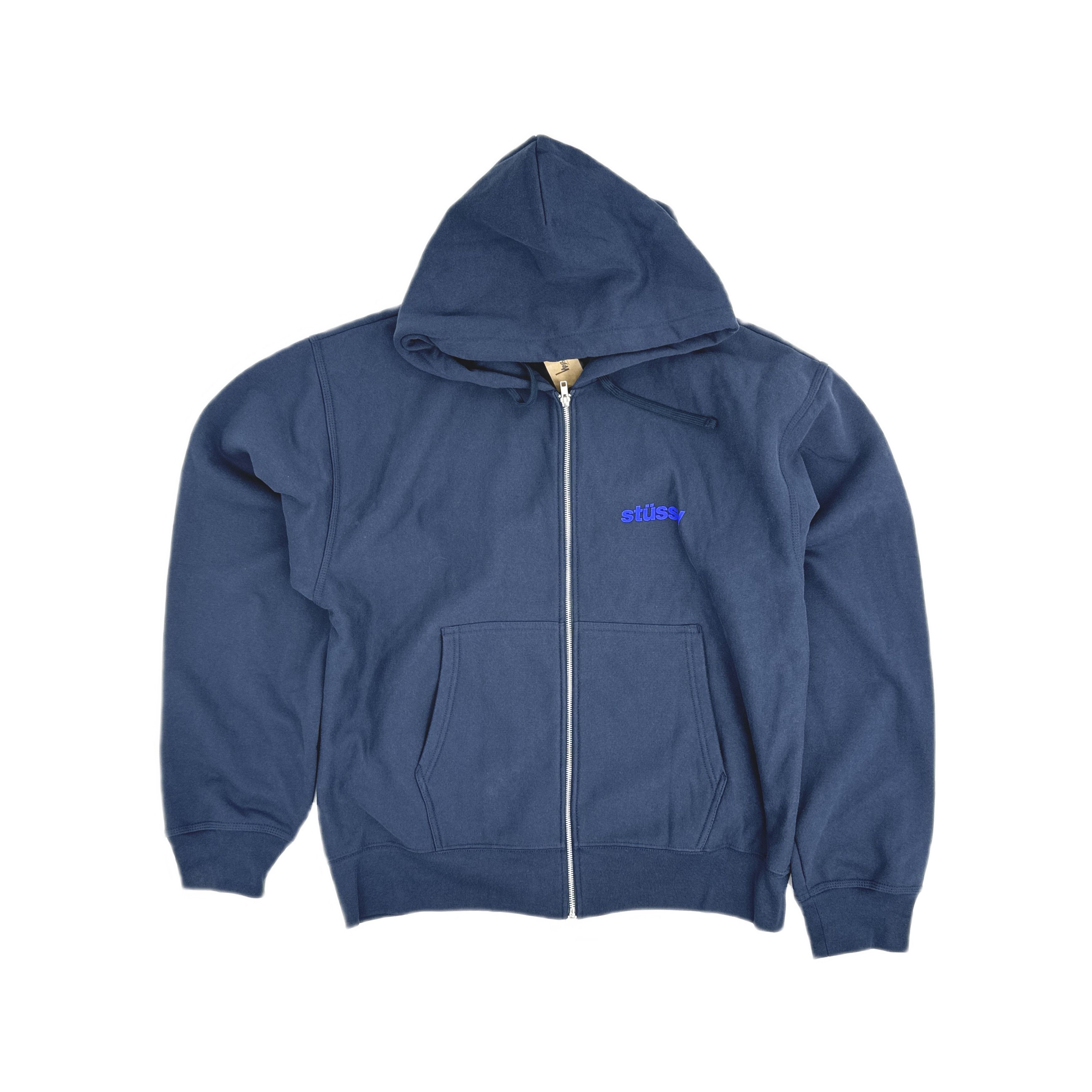 Stussy Faded Graphic Zip Hoodie | Grailed