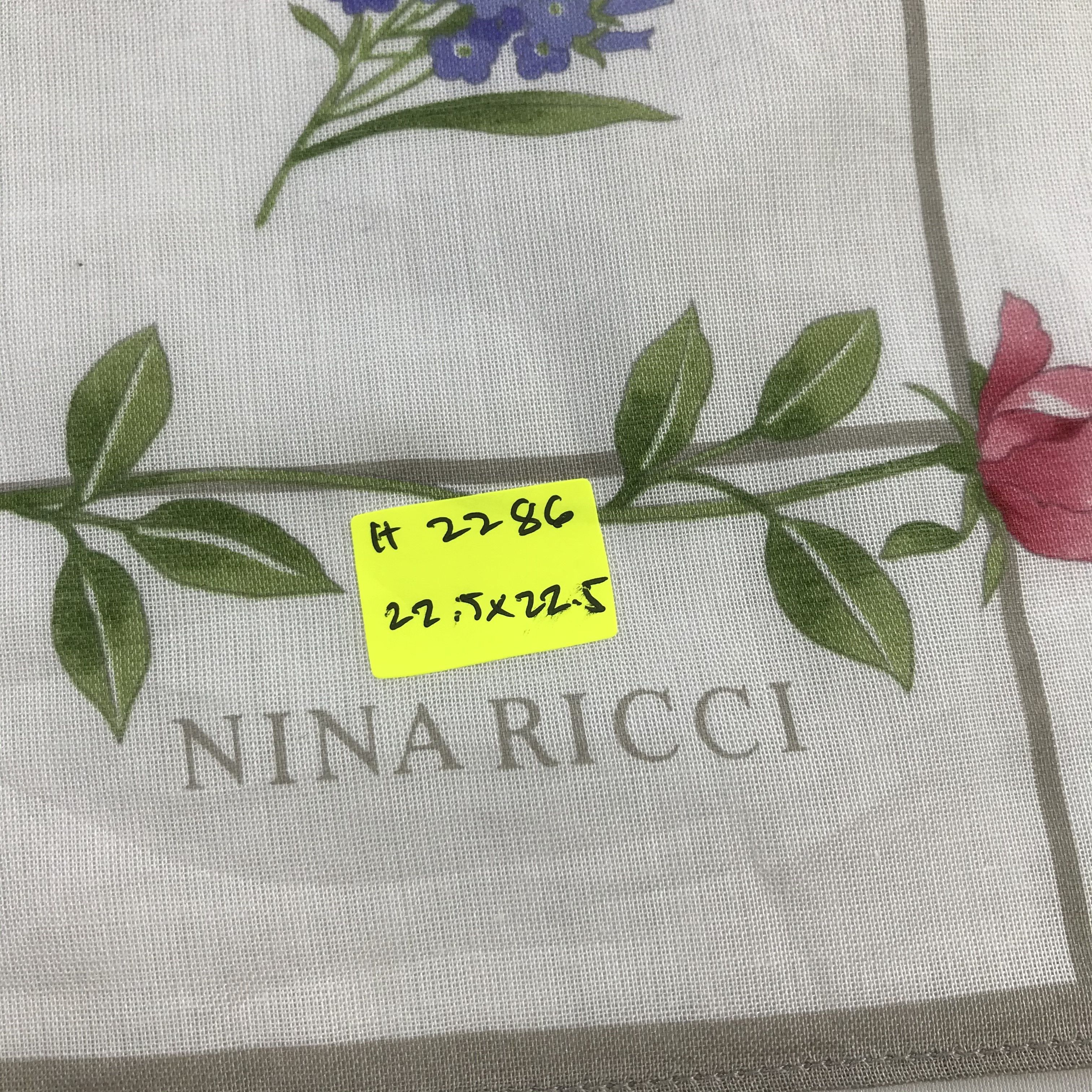 Vintage Nina Ricci Neckerchief / Bandana / Handkerchief Size ONE SIZE - 5 Thumbnail