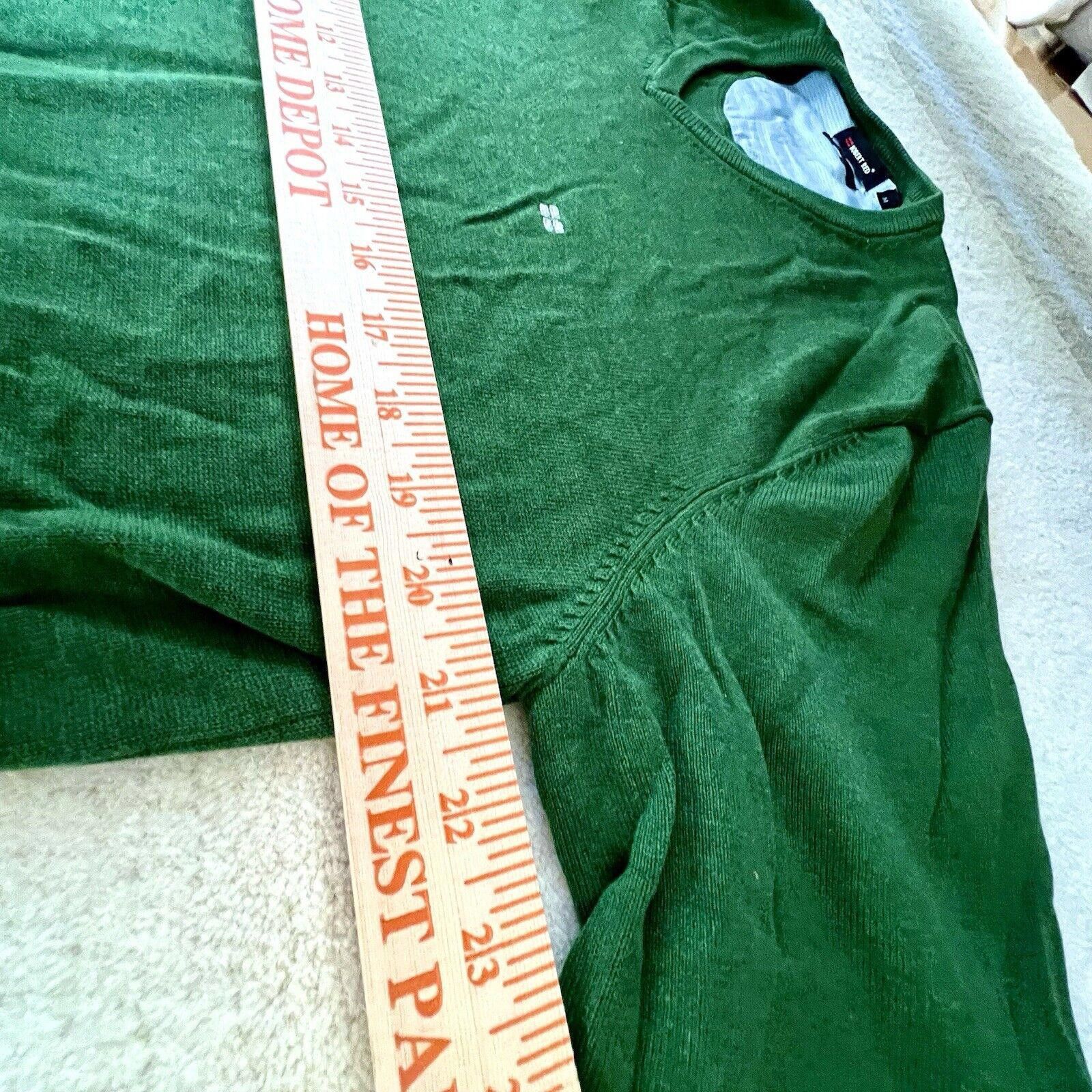 Designer Drumohr Qlty European Superfine Cotton Sweater Green Men’s M Size US M / EU 48-50 / 2 - 5 Thumbnail