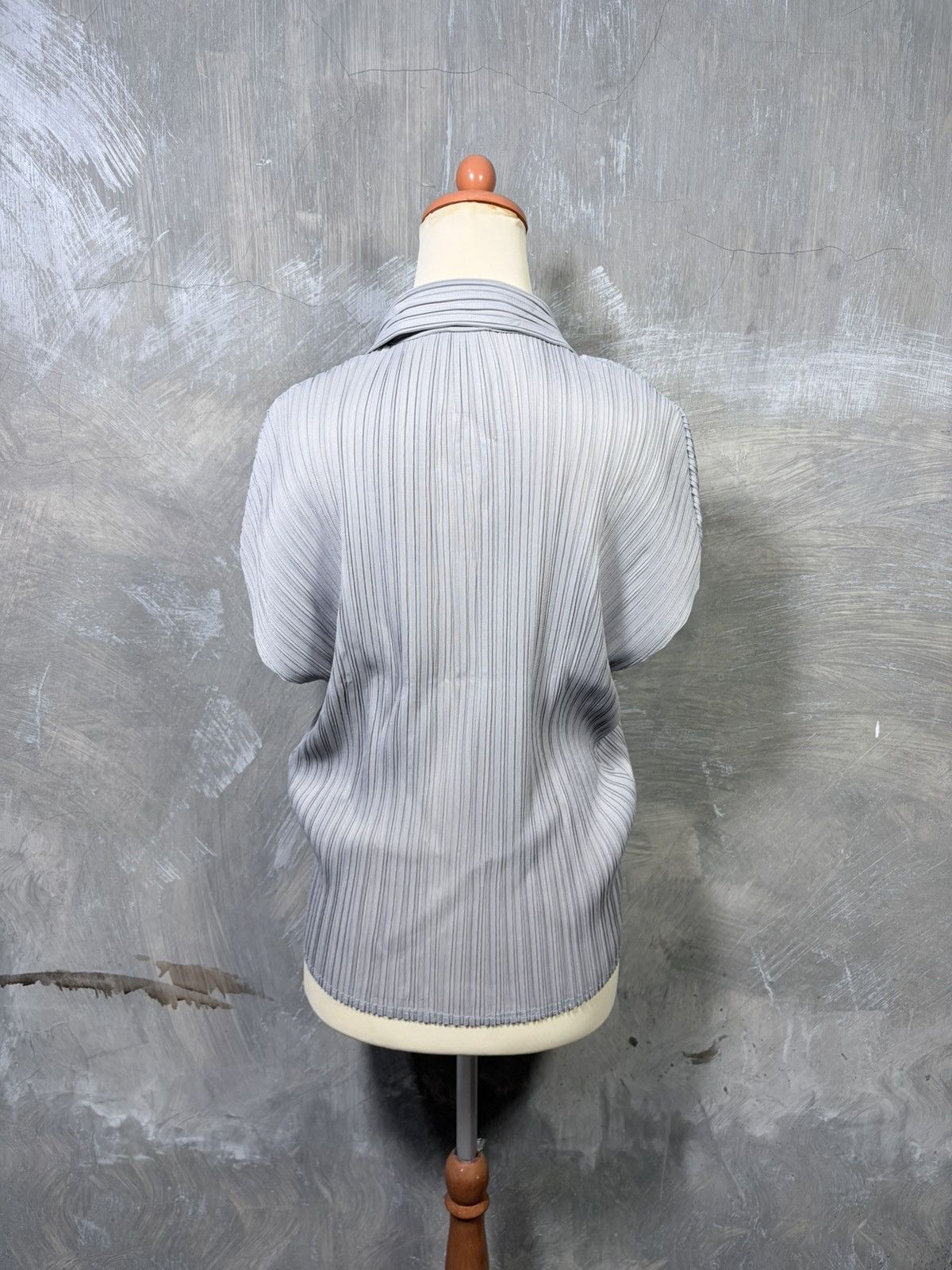 Japanese Brand Unknown Women Pleats Tops Issey Miyake Style Size M / US 6-8 / IT 42-44 - 4 Thumbnail