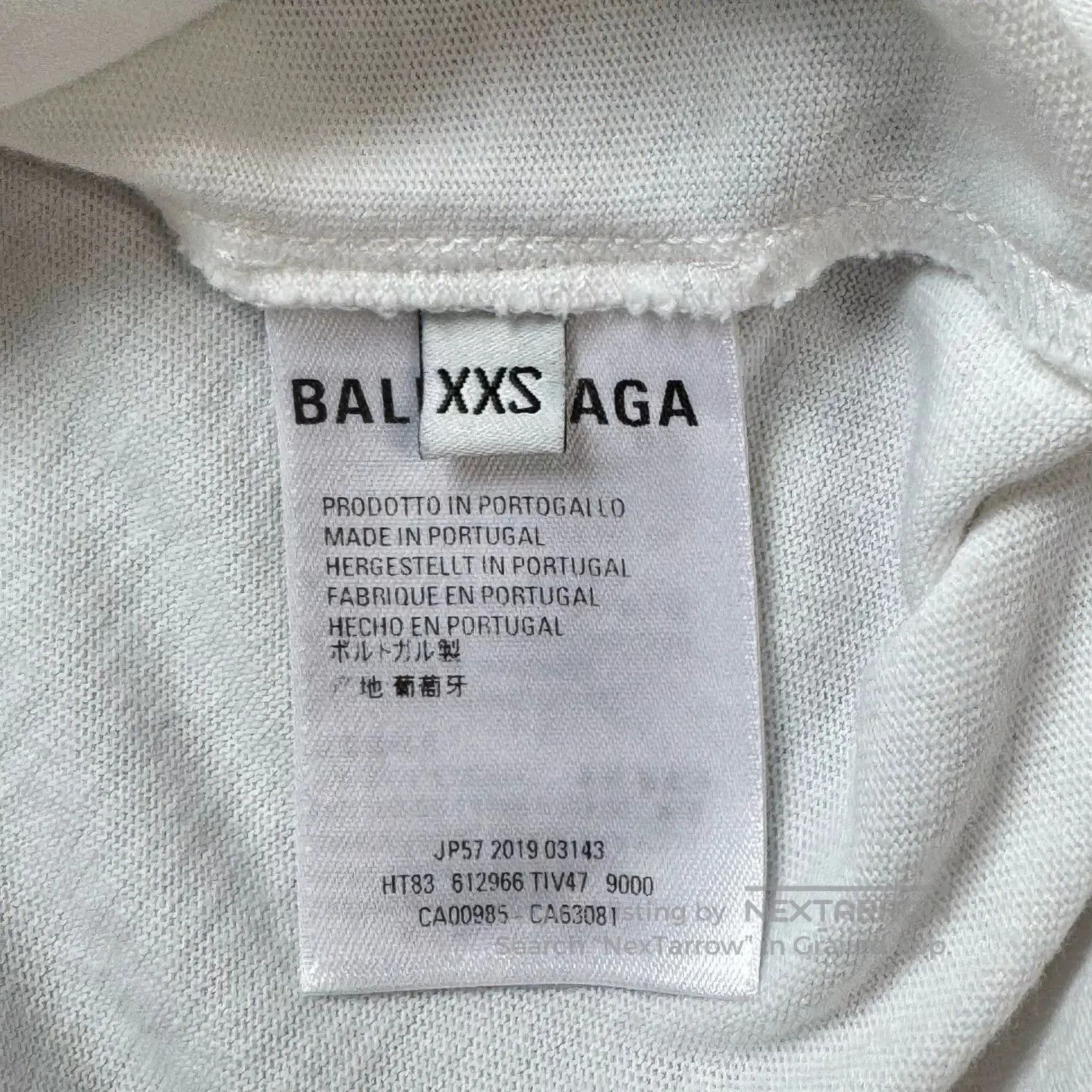 Balenciaga Balenciaga Short Sleeve Logo T-shirt XXS. Size XXS / US 00 / IT 34 - 4 Thumbnail