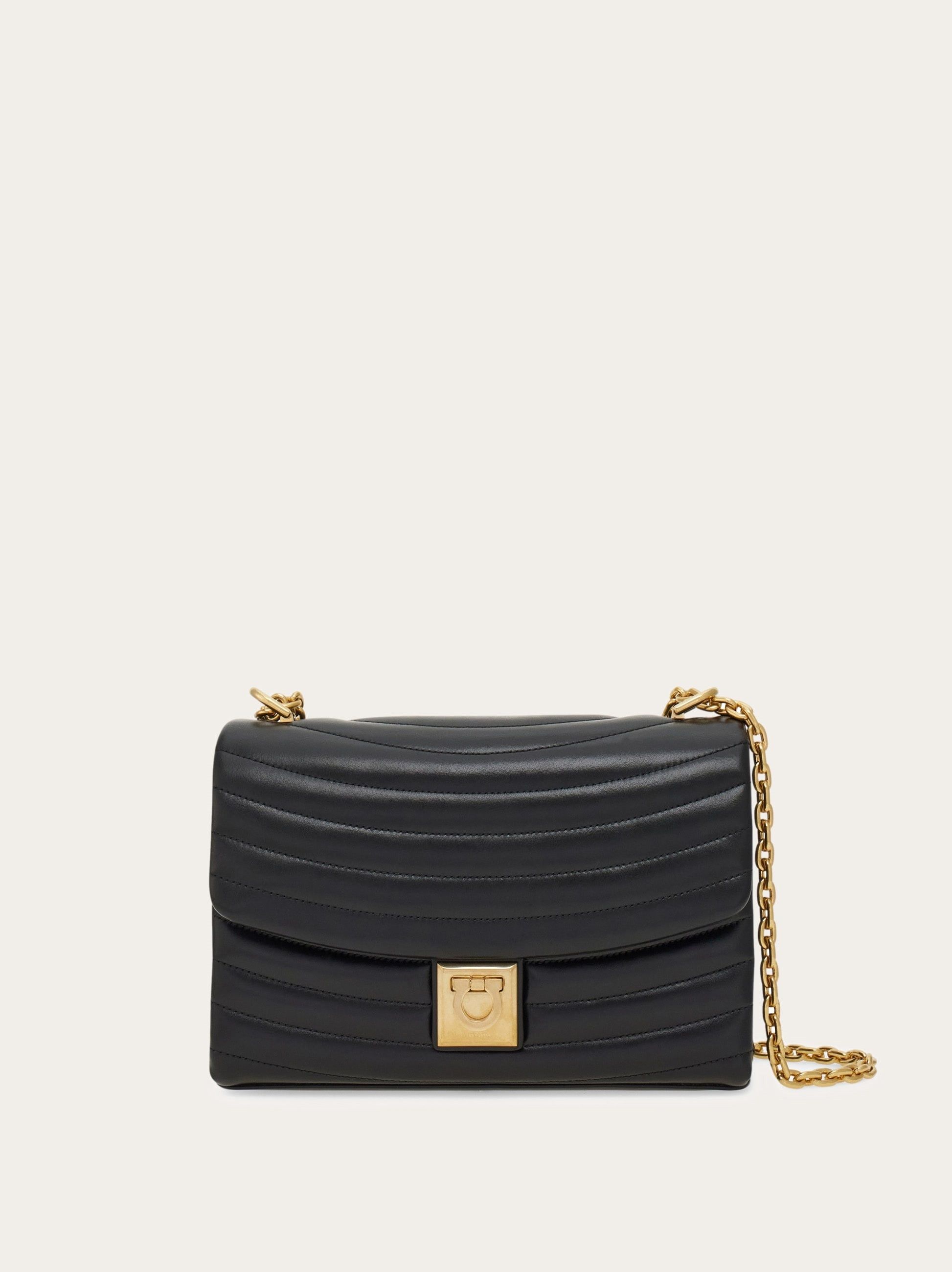 Salvatore Ferragamo o1s1rm0325 Size: OS / Shoulder Bag in Black Size ONE SIZE - 1 Thumbnail
