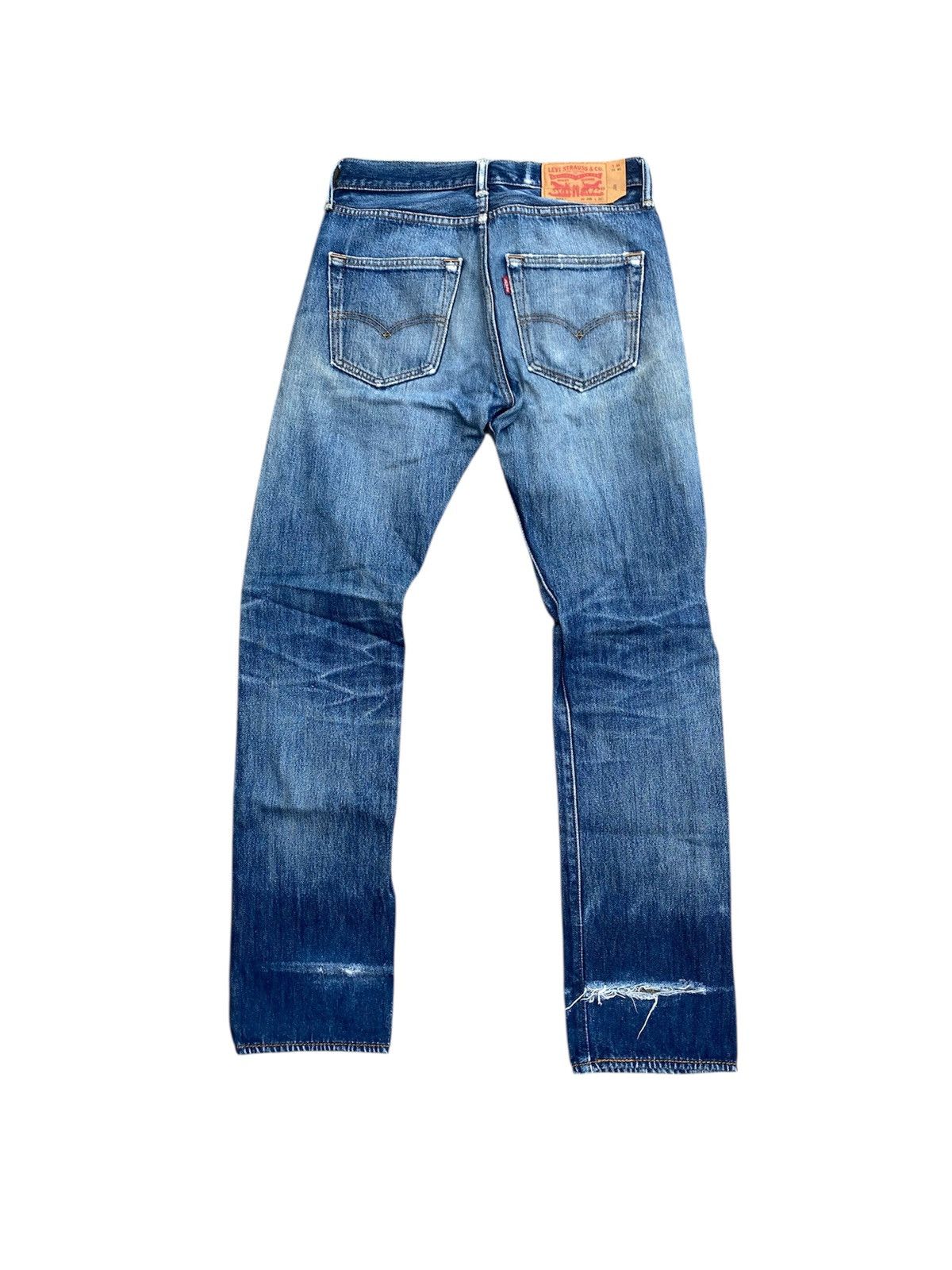Levi's Vintage Clothing Levi’s 501 Distressed Size US 28 / EU 44 - 2 Thumbnail
