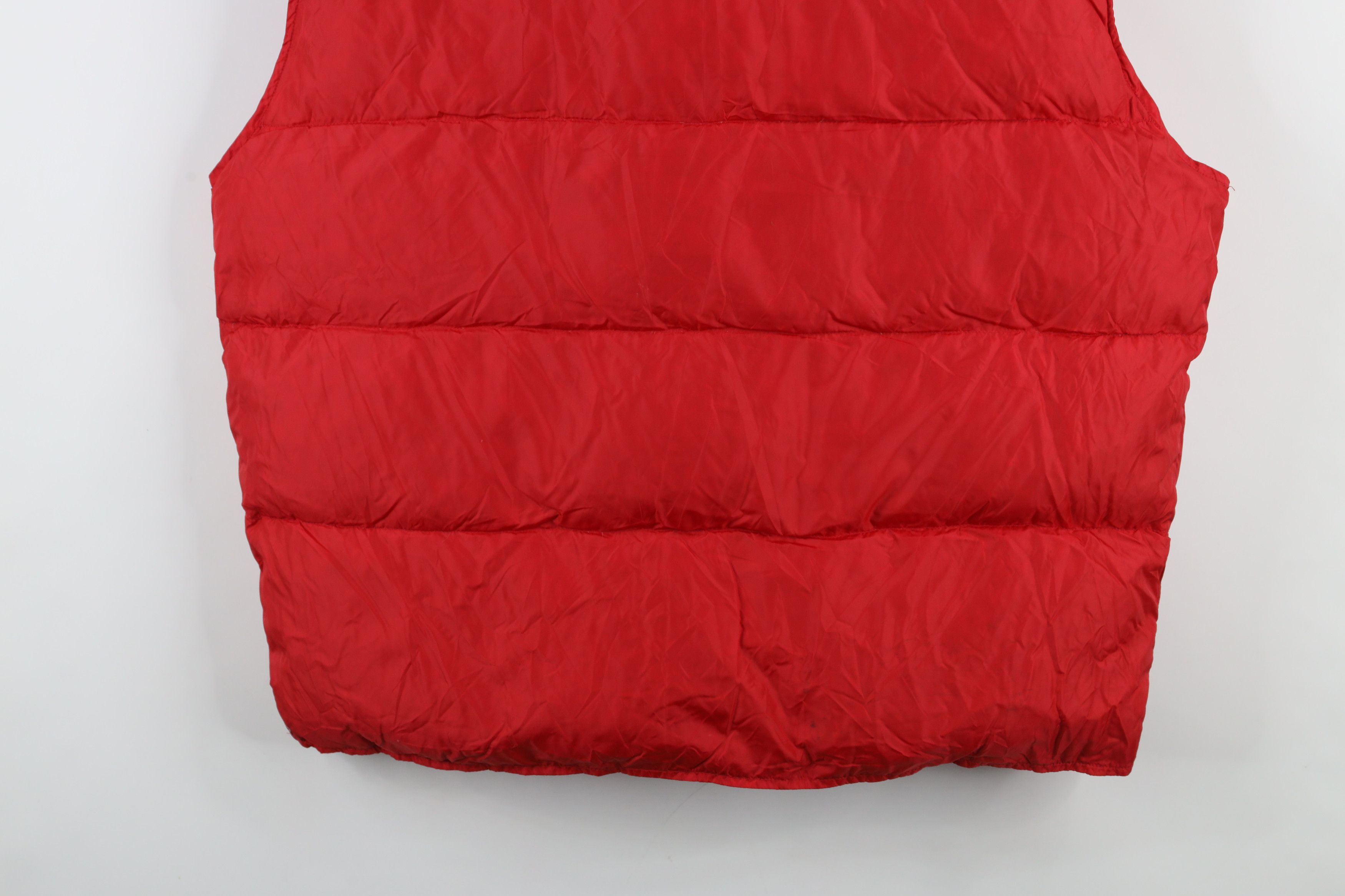 Eddie Bauer × Vintage Vintage 90s Eddie Bauer Goose Down Puffer Vest Jacket Red Size US XL / EU 56 / 4 - 15 Thumbnail