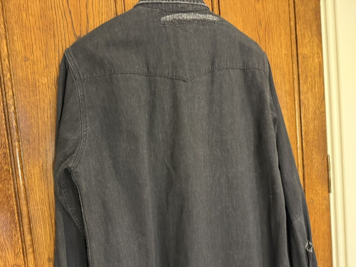 Saint Laurent Paris SS16 Saint Laurent surf sound crash black denim shirt Hedi M Size US M / EU 48-50 / 2 - 18 Thumbnail
