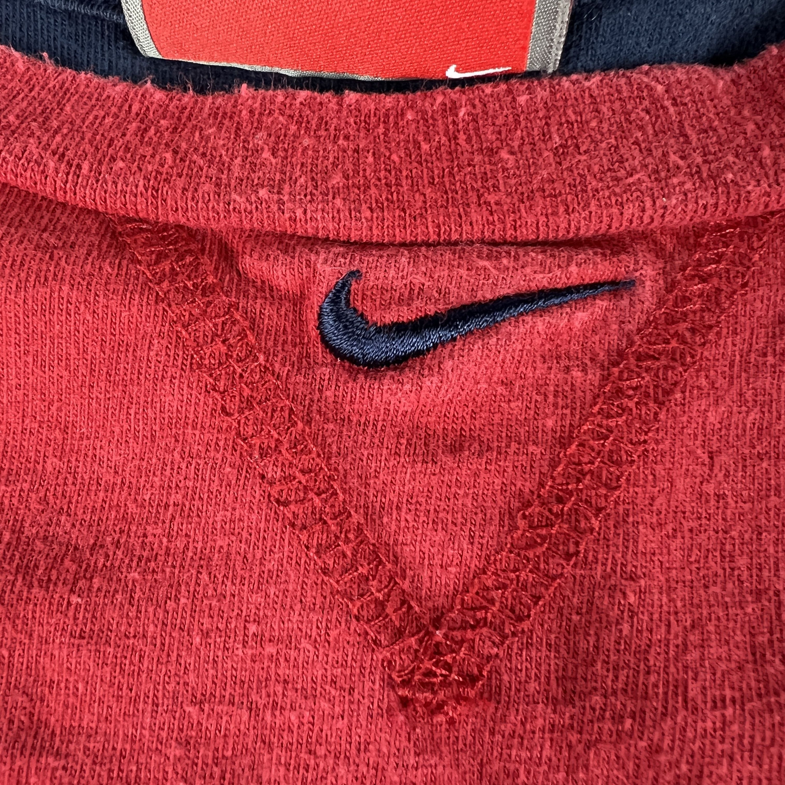 MLB × Nike Y2K Nike MLB Boston Red Sox Center Check Shirt Red Faded Tee Size US XL / EU 56 / 4 - 4 Thumbnail