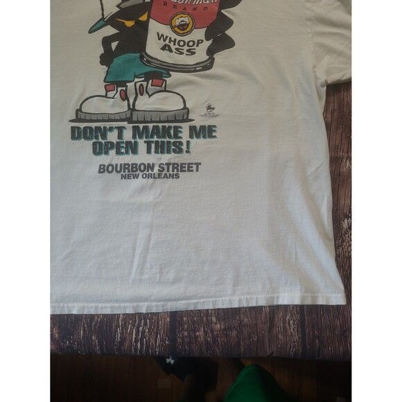 Other Vintage 90s Whoop A$$ Inc Humor Funny Tee Bourbon Street Size US XXL / EU 58 / 5 - 6 Thumbnail