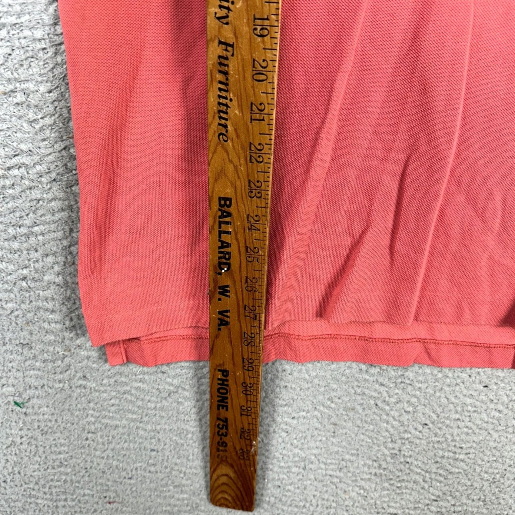Polo Ralph Lauren Polo Ralph Lauren Shirt Polo Men Medium Pink Classic Fit Short Sleeve Rugby Pony Size US M / EU 48-50 / 2 - 7 Thumbnail