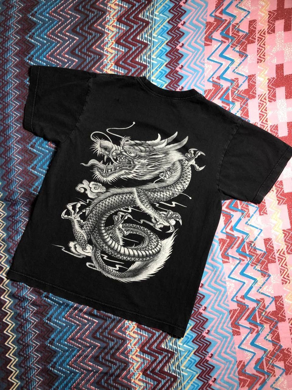 Affliction × Japanese Brand Y2K Affliction Style All Over Print T Shirt Tee Tapout Japan Size US M / EU 48-50 / 2 - 6 Thumbnail