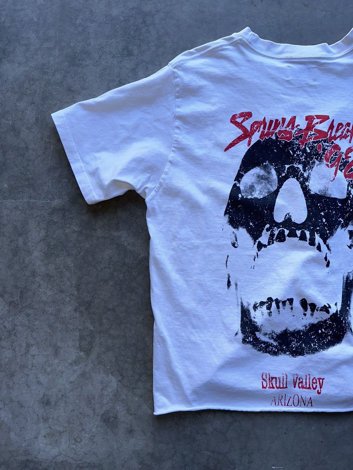 Band Tees × Vintage M+RC Noir Spring Break ‘92 Skull Valley Arizona White/Ivory Size US L / EU 52-54 / 3 - 2 Thumbnail