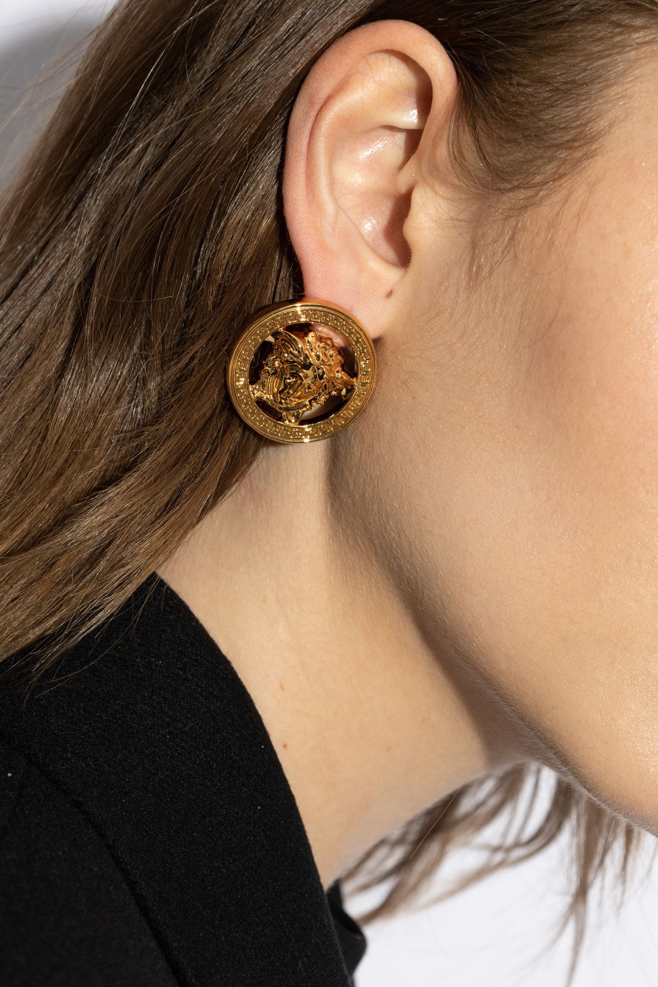 Versace o1s22i1n1024 Size: OS / Medusa 95 Earrings in Gold Size ONE SIZE - 2 Thumbnail