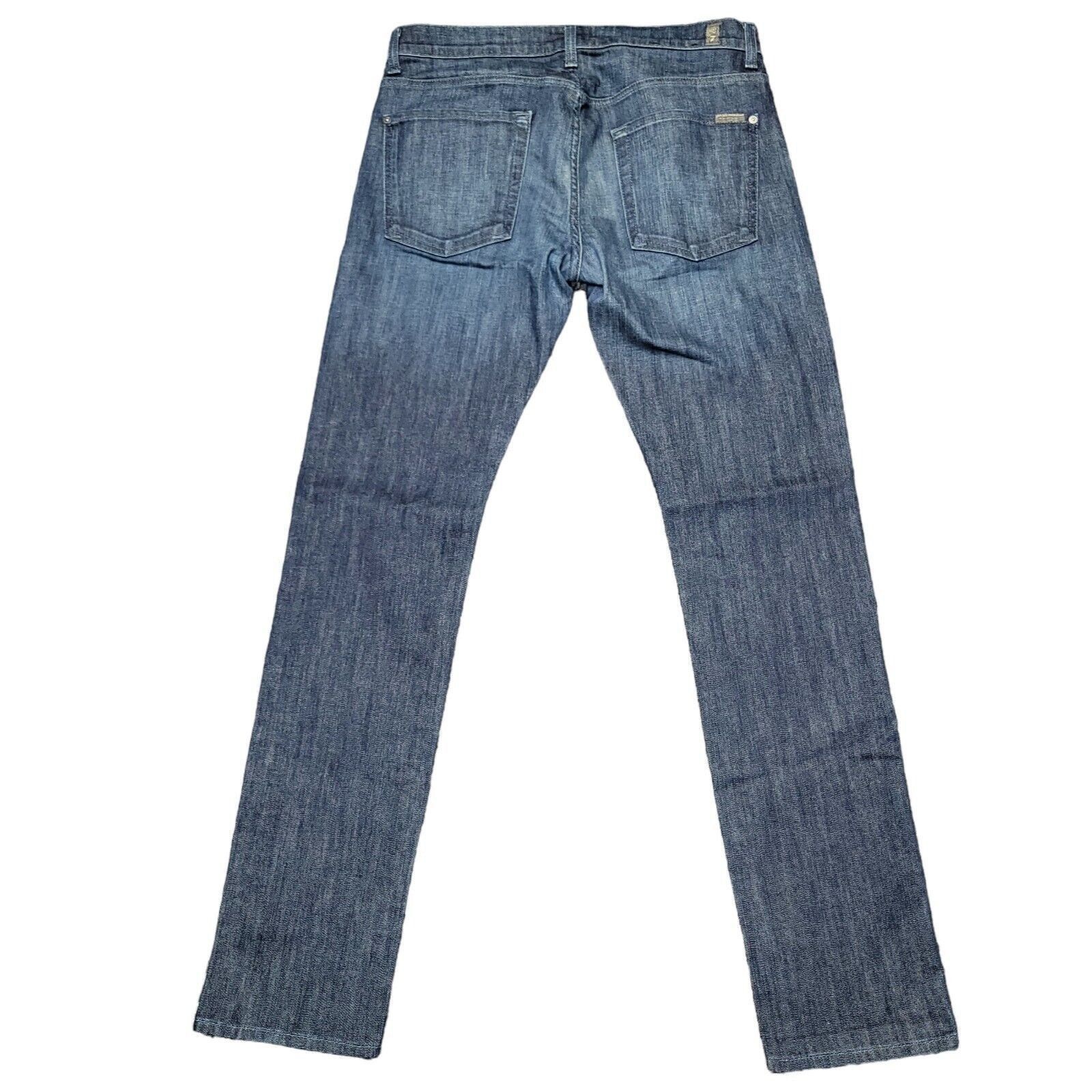 7 For All Mankind 7 For All Mankind Paxtyn Skinny Jeans. Size 32/32. Excellent Size US 32 / EU 48 - 4 Thumbnail