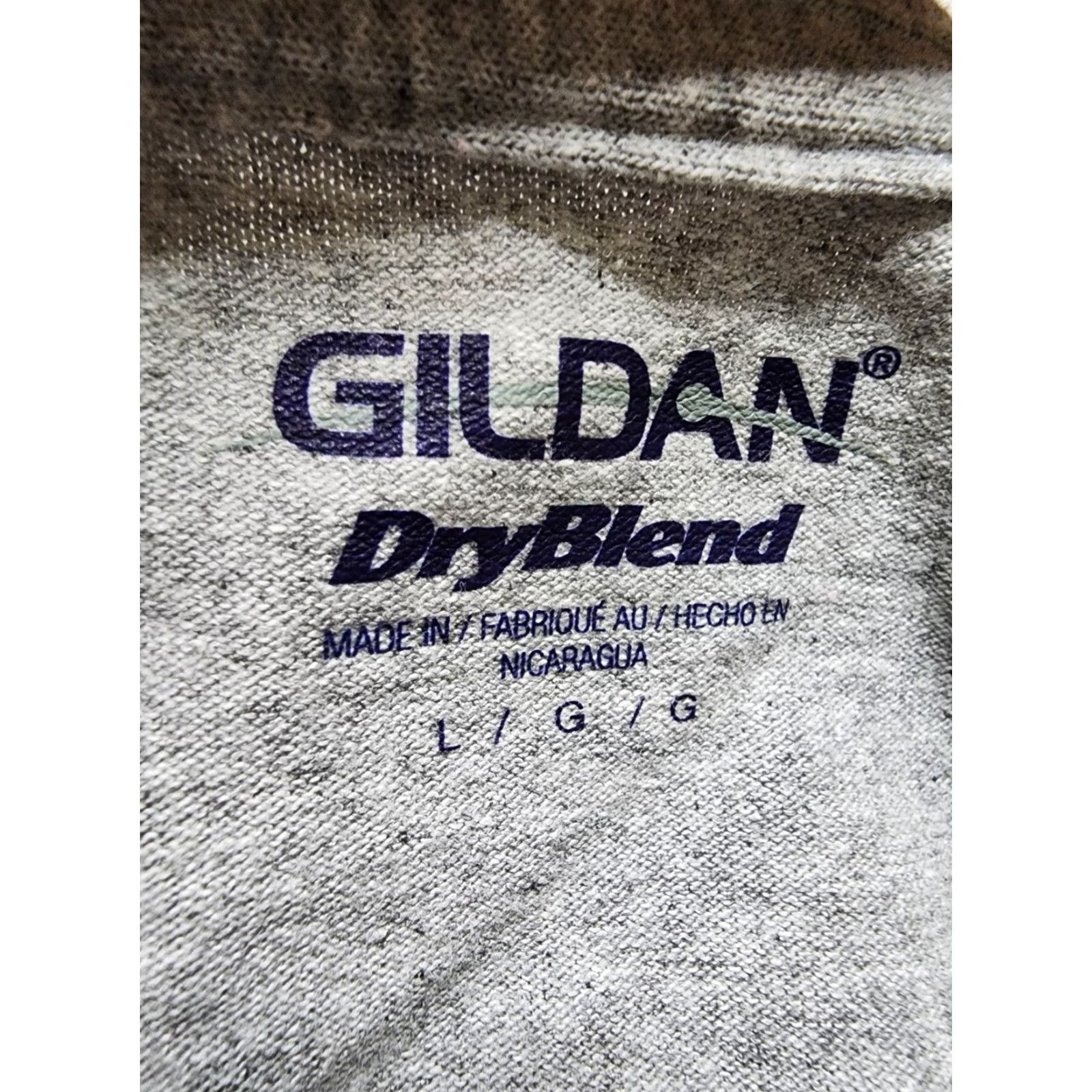 Gildan Mens L T-Shirt Grilling BBQ Competition 2013 Smoke On The Water Graphic Tee Gray 100% Cotton Gildan Short Sleeve Crew Neck Double Sided Men Modern Era Size US L / EU 52-54 / 3 - 4 Thumbnail